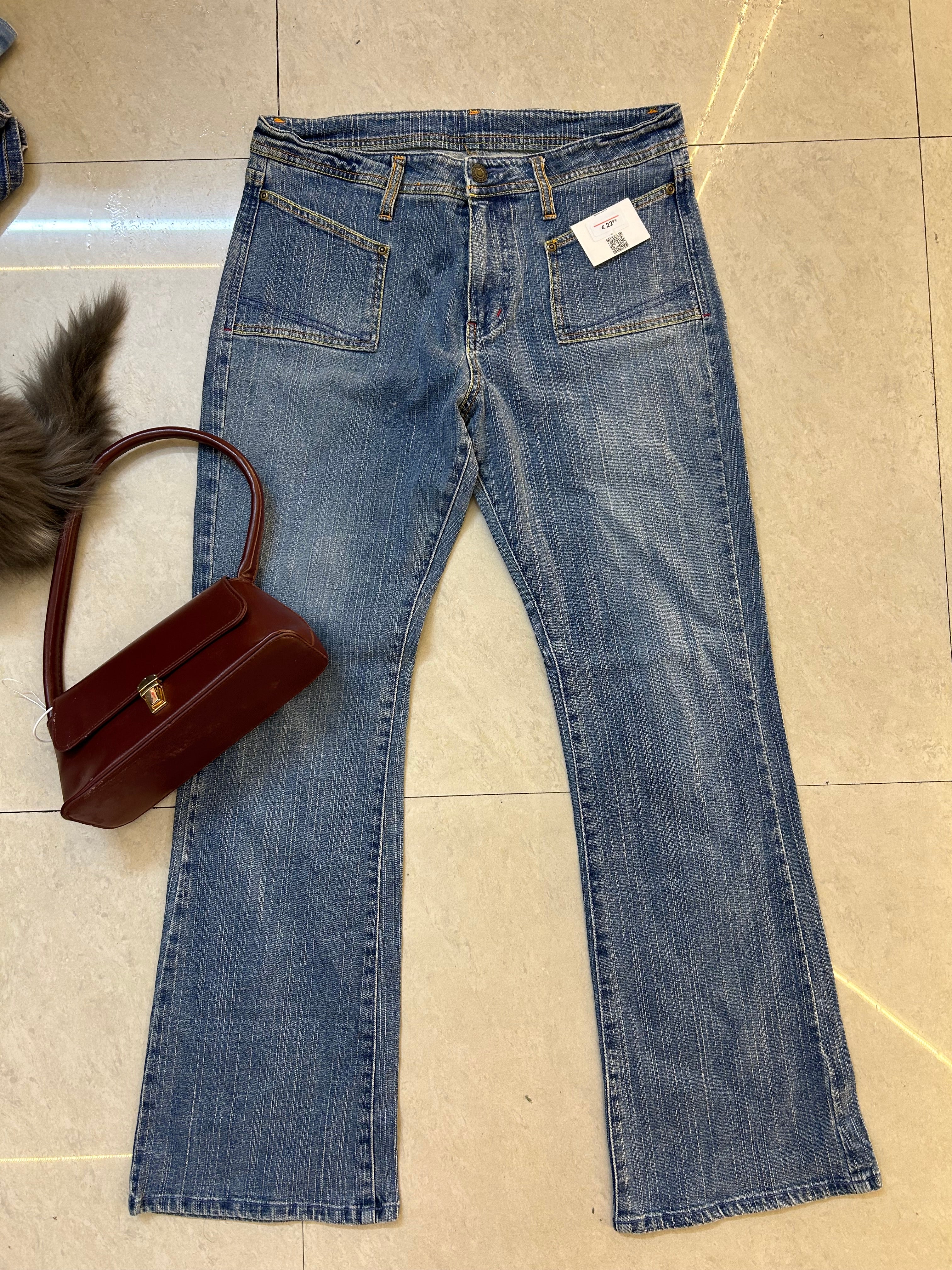 31) vintage jeans waist:32/l:39/inceam:10/hips:38