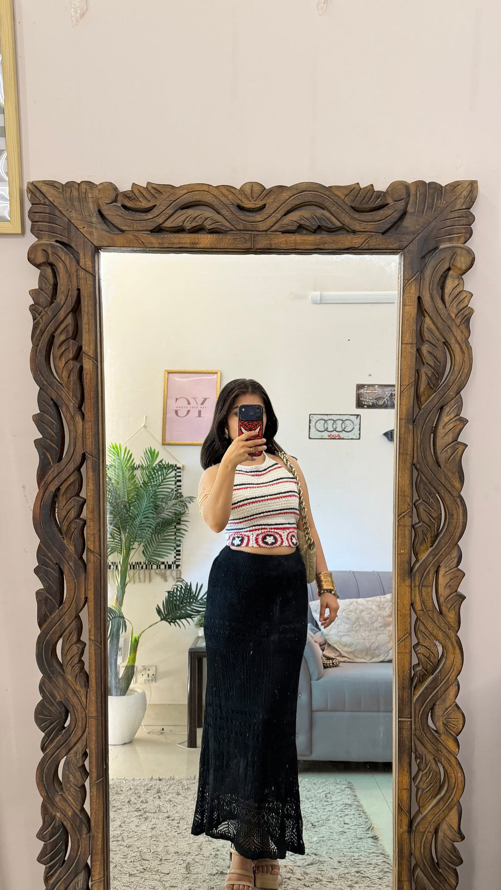 78 crochet skirt 26-32w/37L