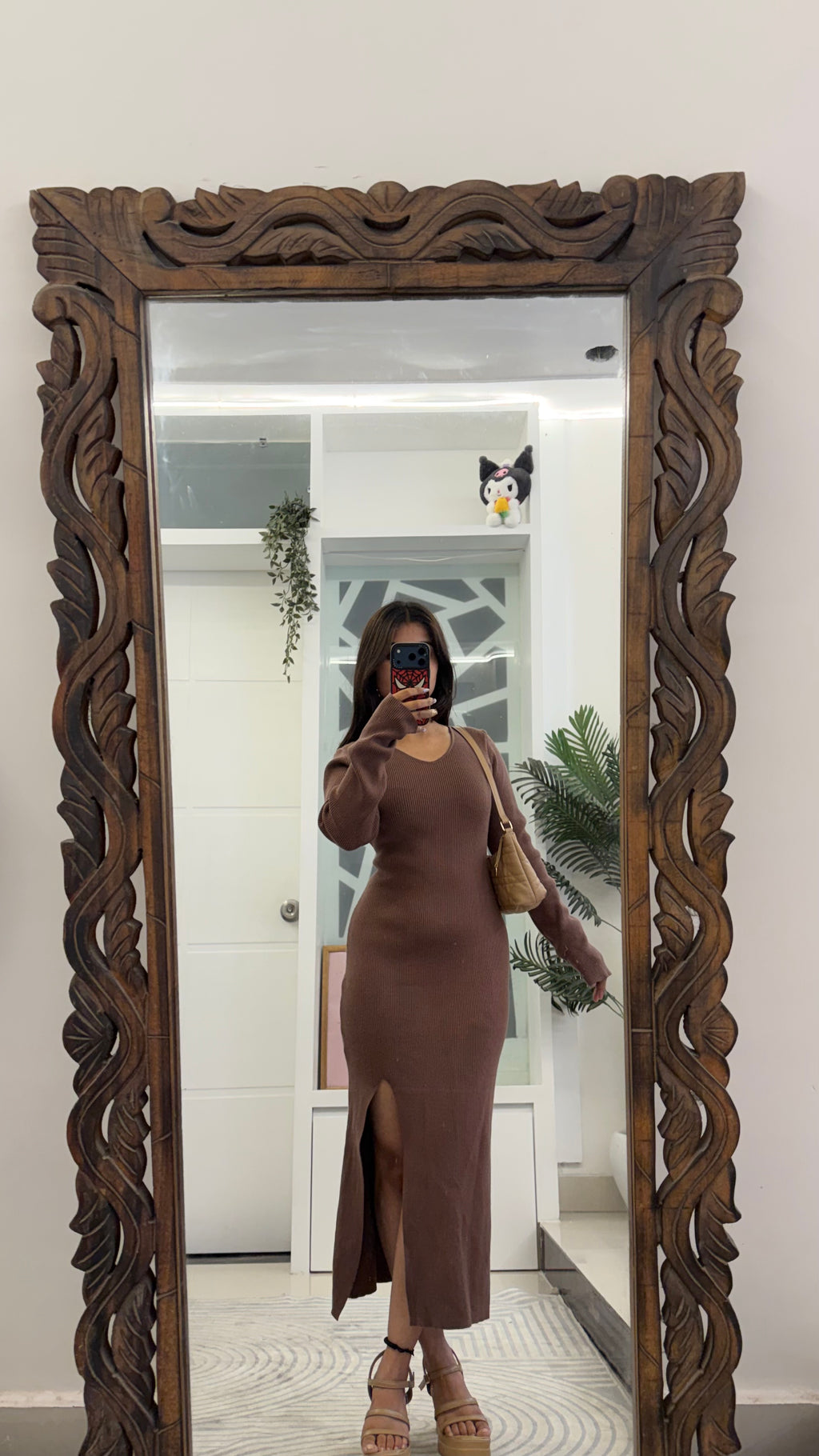 80 cute bodycon dress 36-40 bust/l:47