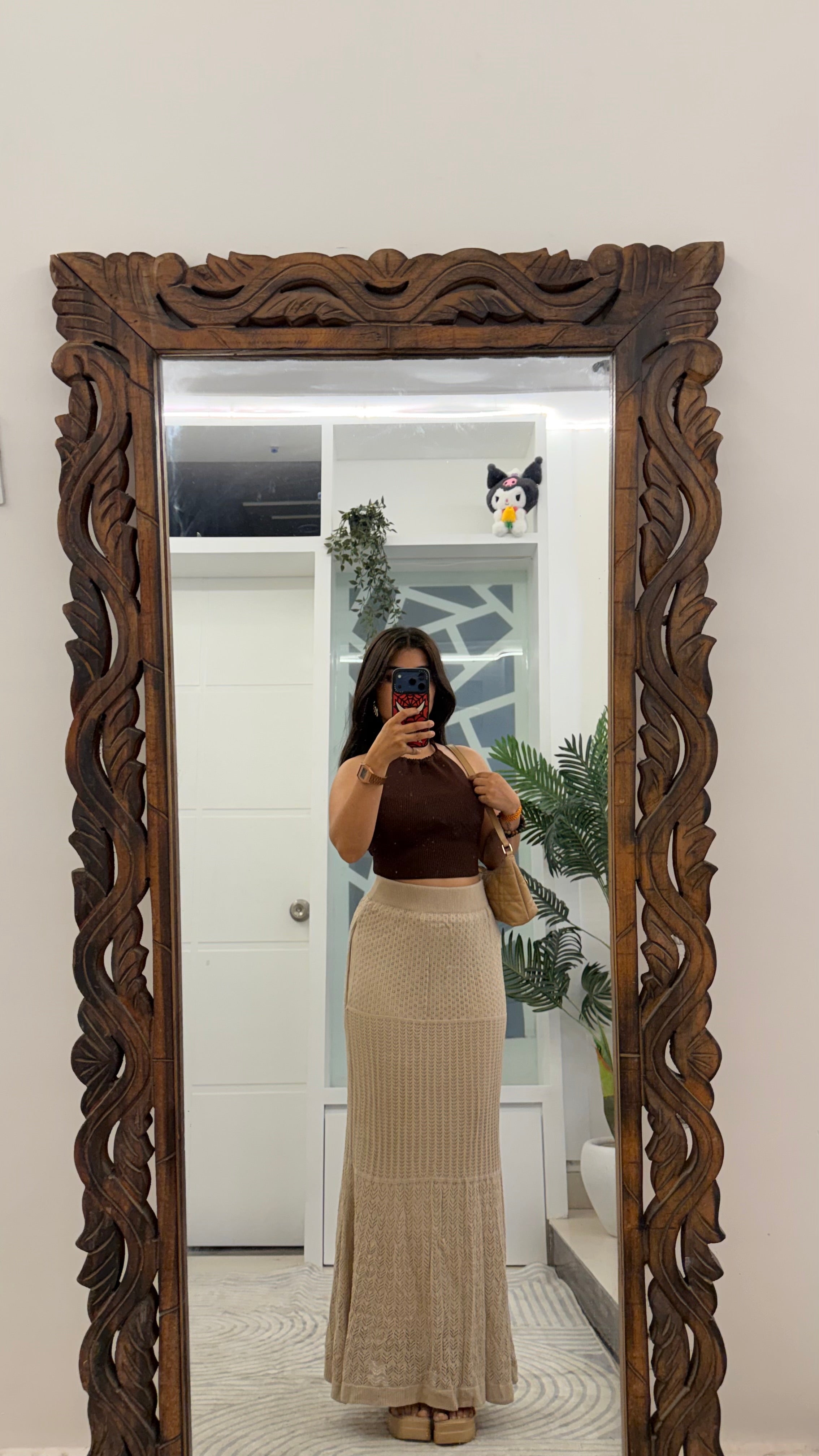 23 Classy Crochet Skirt 27-31 waist/l; 39 with pocket