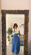 27 Pinterest denim skirt W38/34L