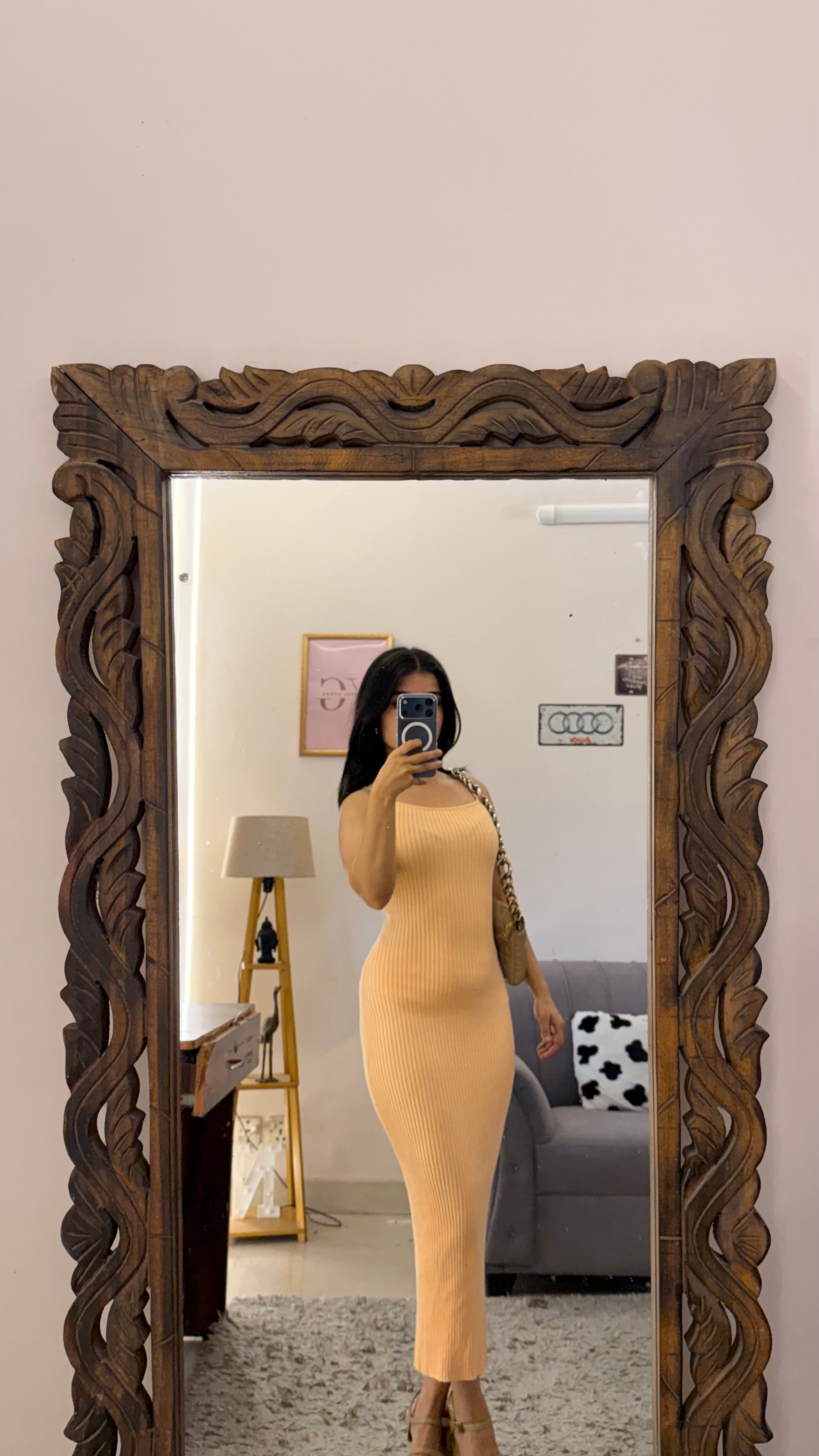 7 Bodycon dress 28-30 bust /l:47