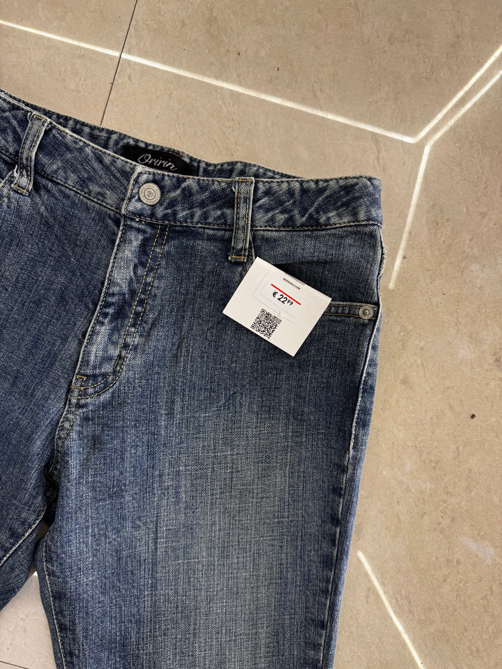 9) Vintage jeans waist:26/l:34/inceam:9/hips:34