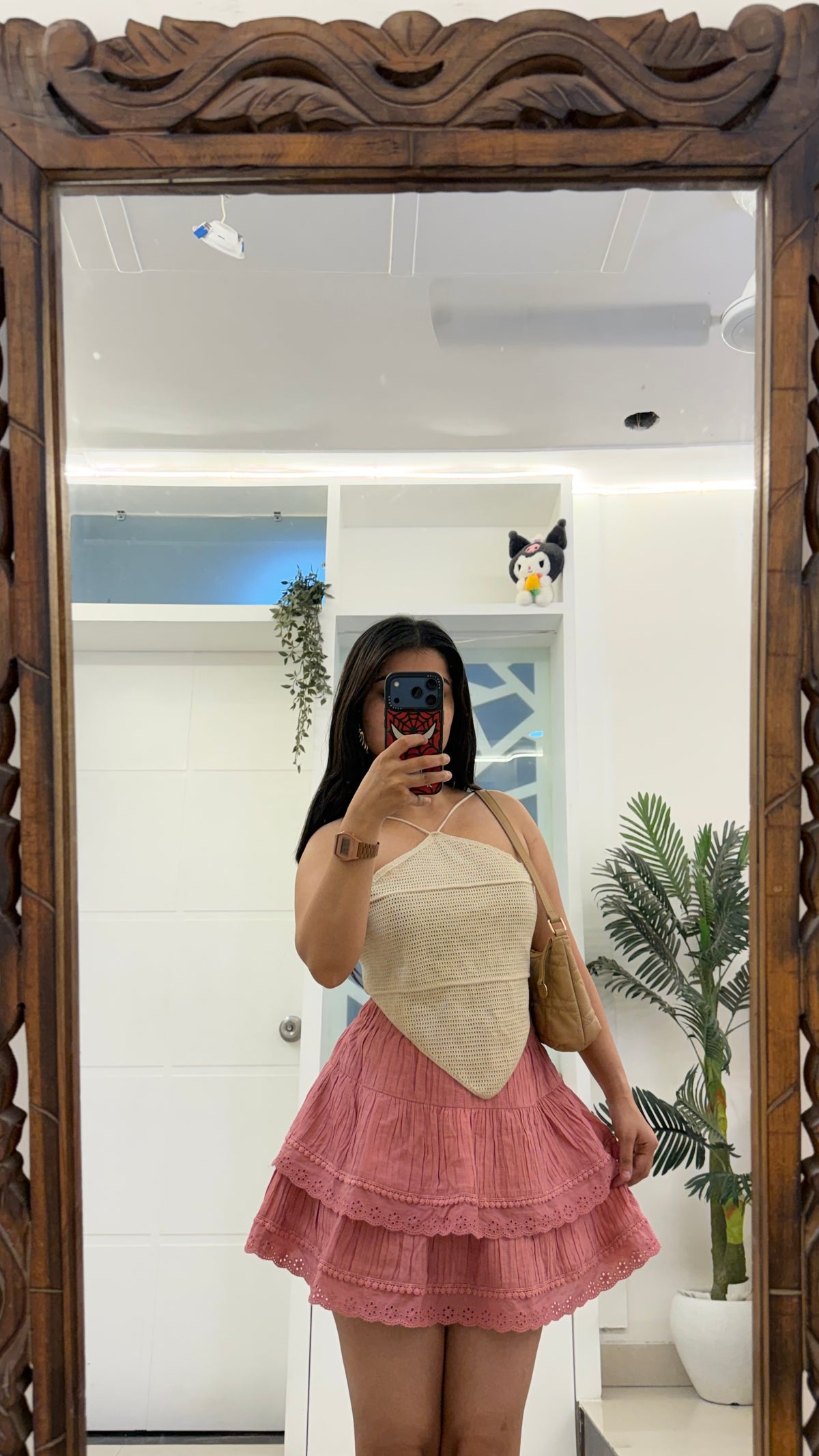 94 cute set top:28-32 bust/skirt:26-32 waist
