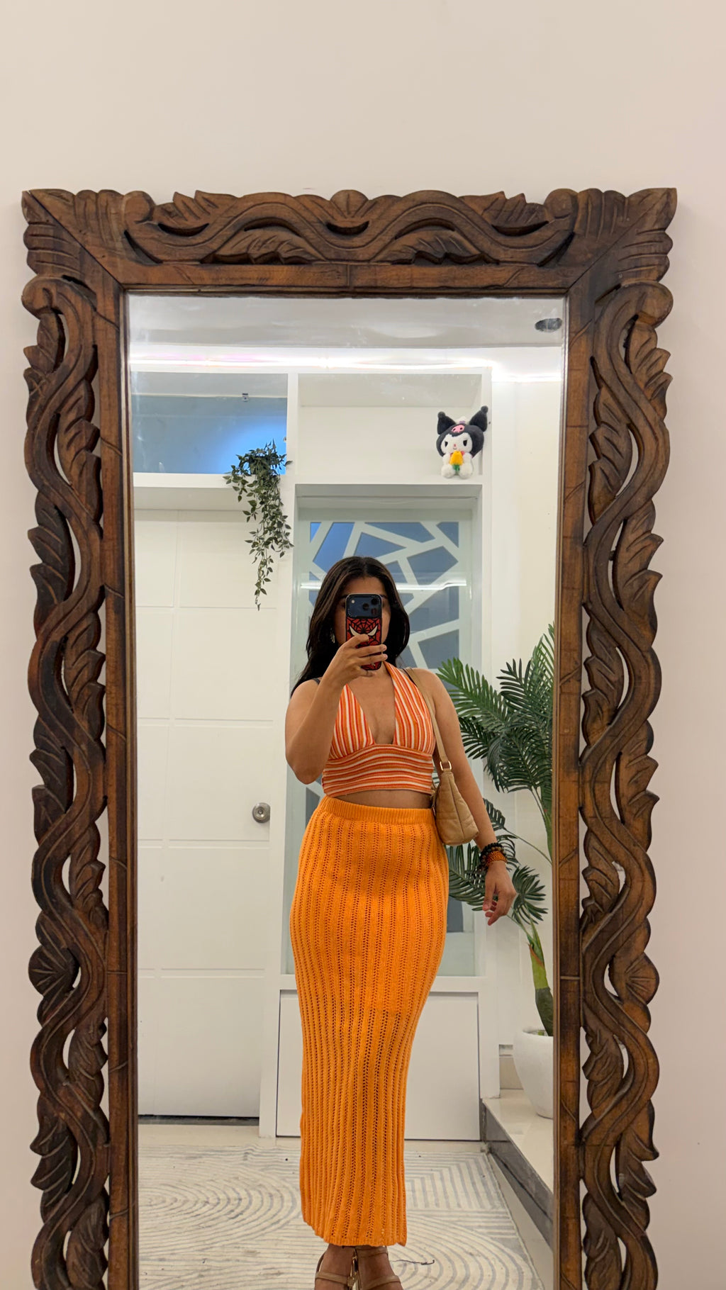 44 Crochet skirt 28-32 waist/l: 36