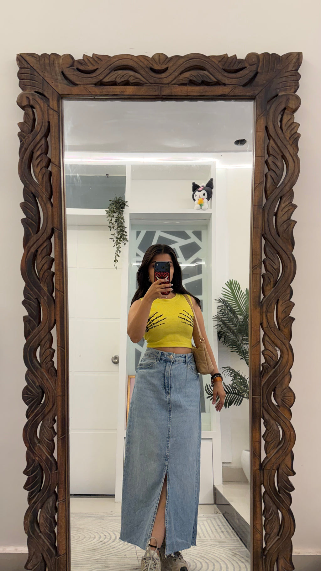 58 Pinterest Denim Skirt 30 waist/l:34