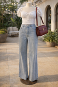 18) Vintage jeans waist:27/length:41/ highwaist:13/hips:35