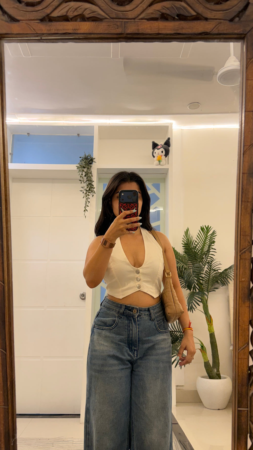 105 denim top 30-32 bust