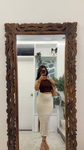 24 Classy Crochet skirt 28-32 waist/l: 37