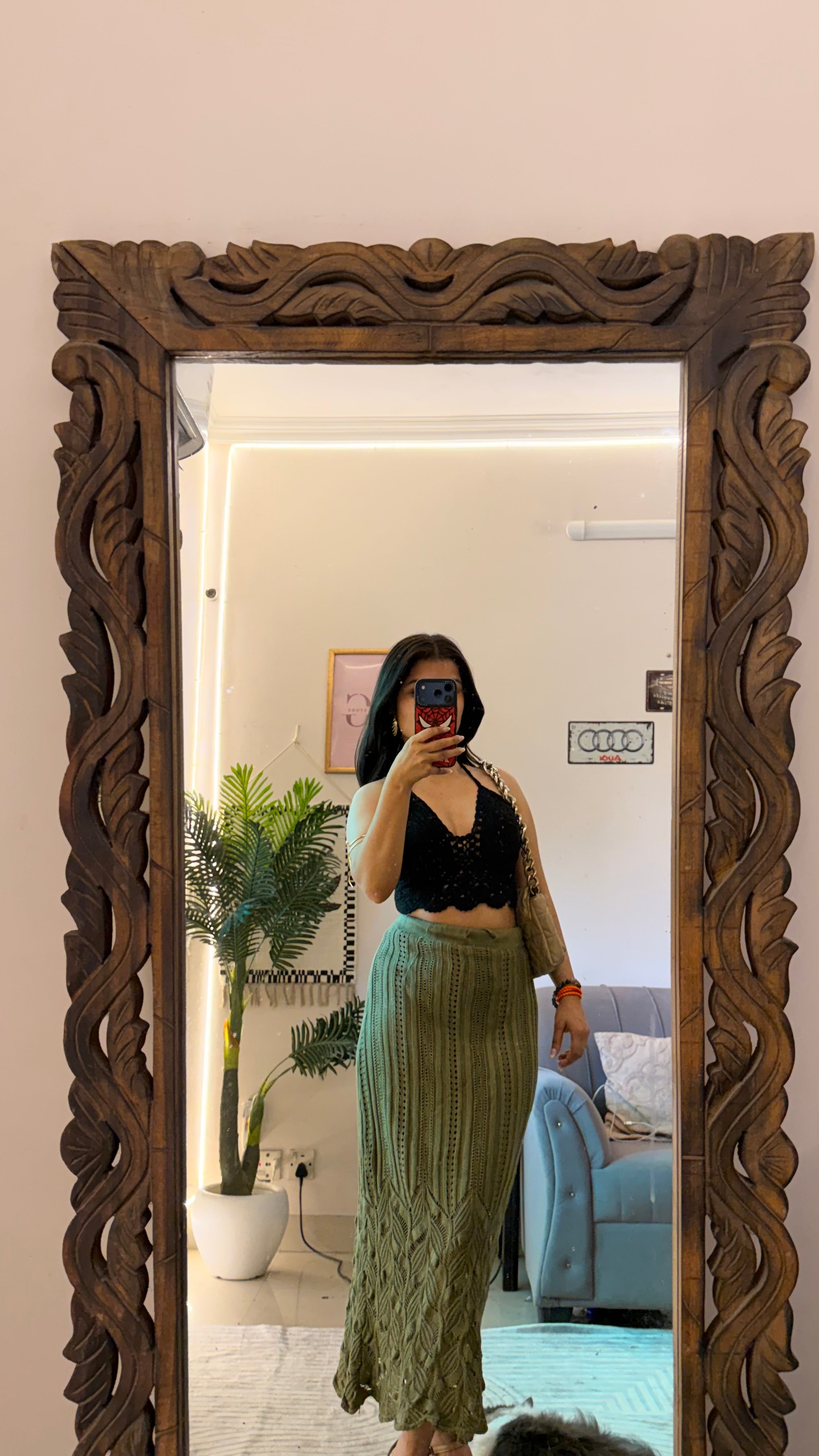 35 crochet skirt W30-32/L35