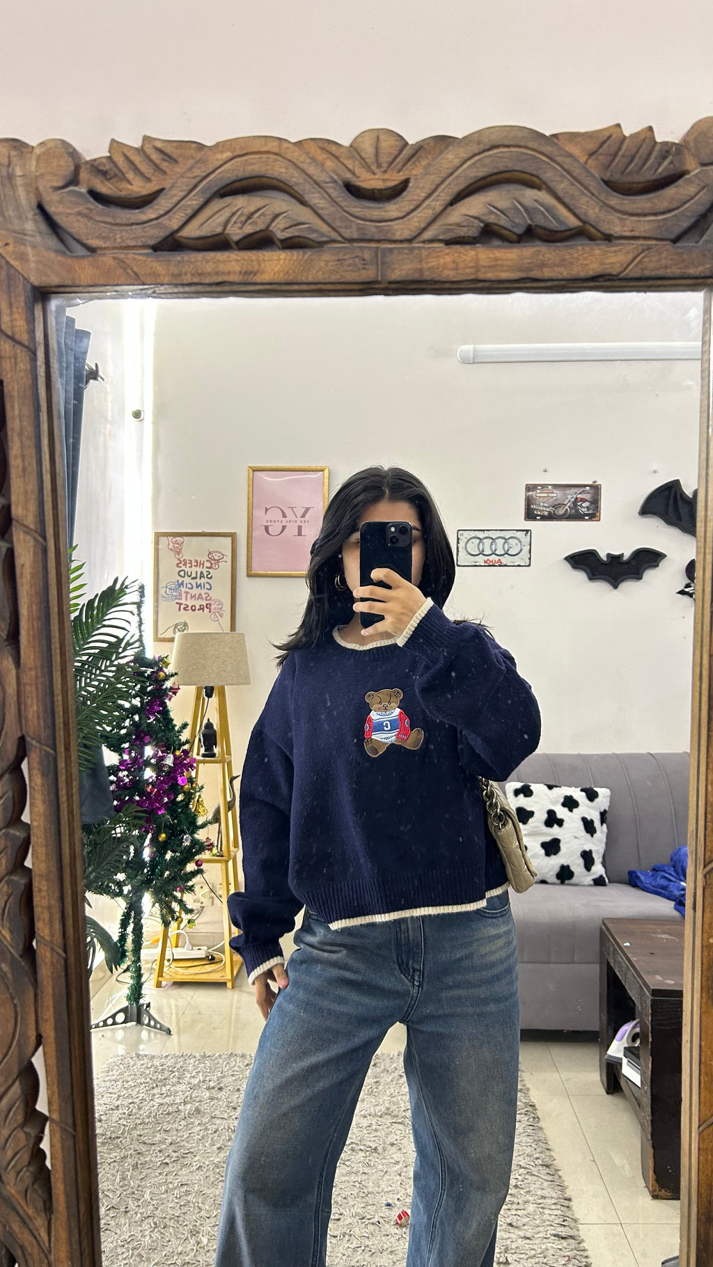59 cute sweater M-L