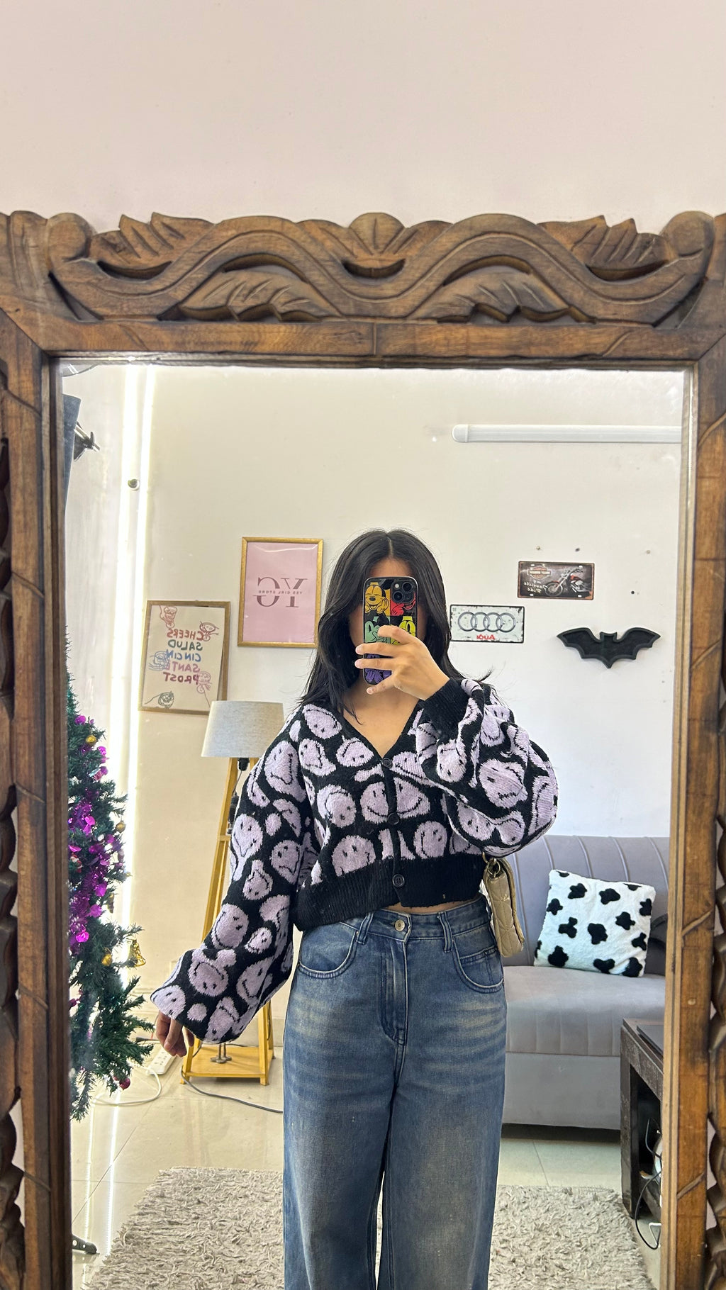 62 cute sweater M