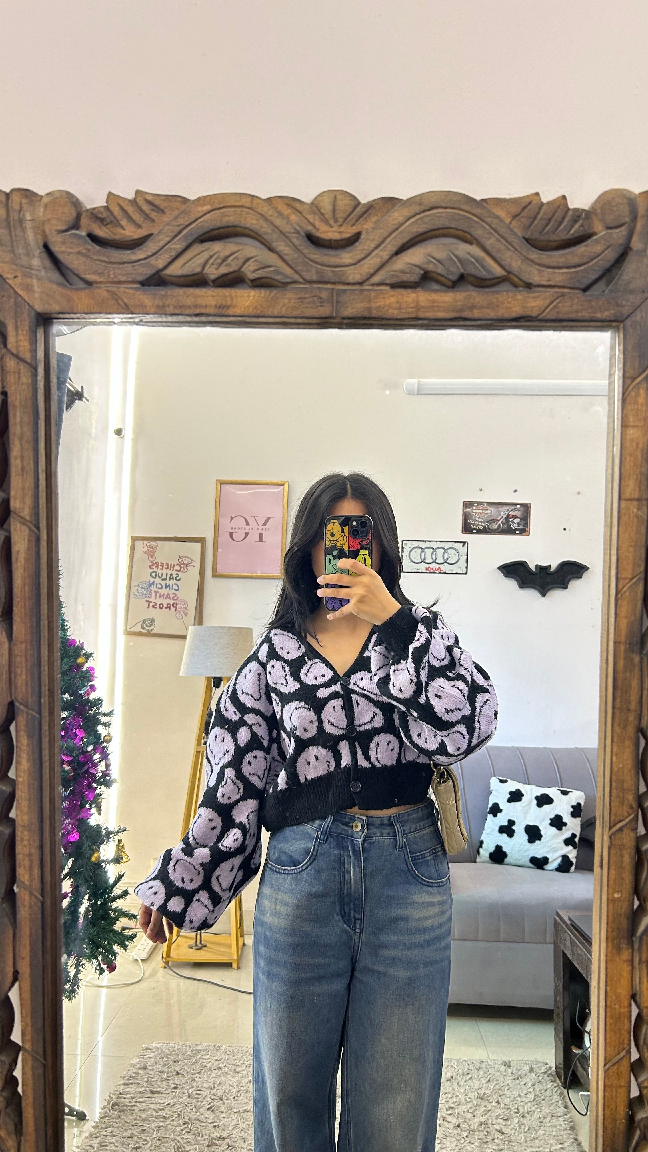 62 cute sweater M