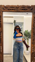 155 cute summer top 34-36 bust