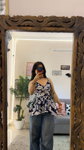 119 vintage top 28-34 bust