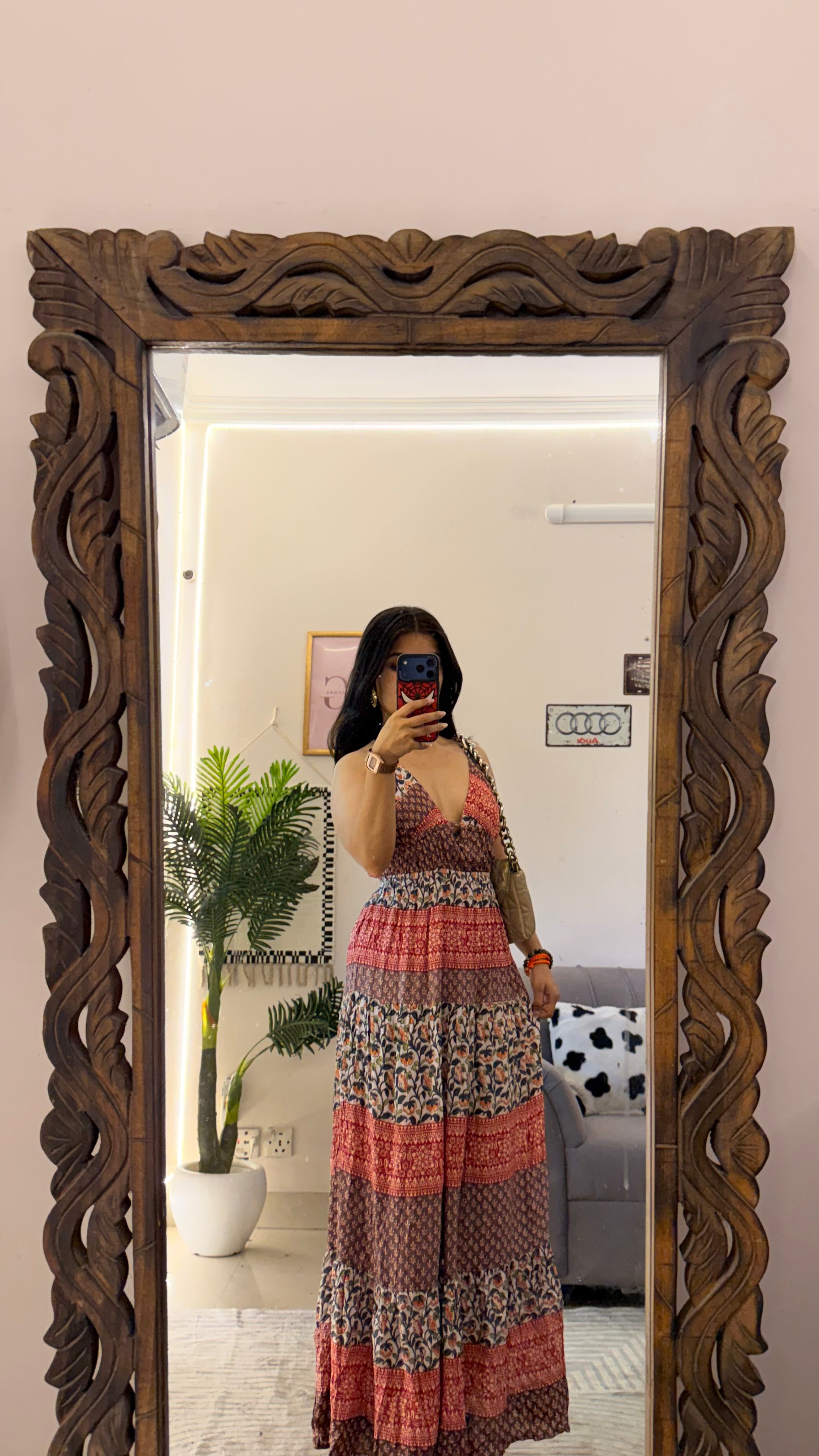 105 summer dress 28-34 bust/l:50