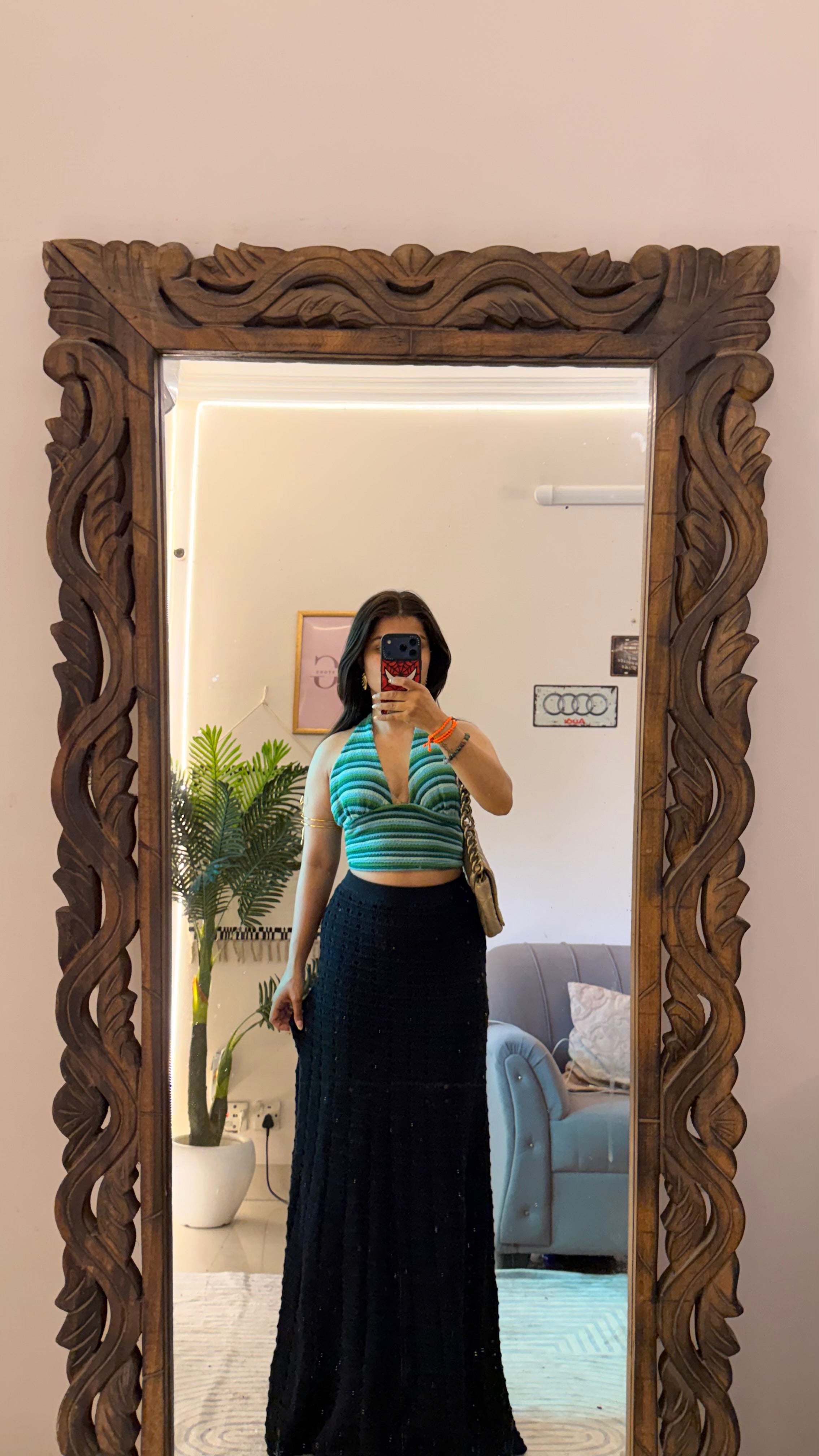 42 crochet skirt W28-32/L42