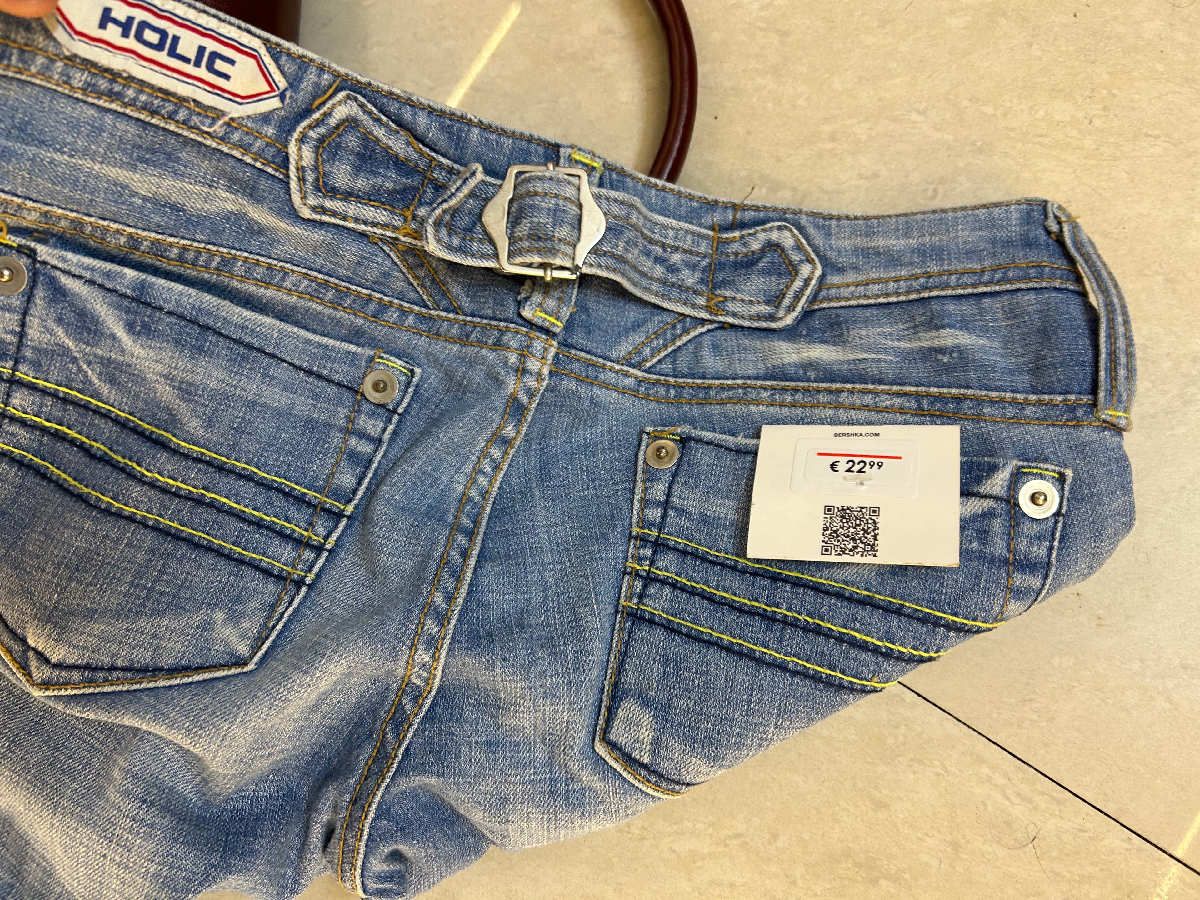 33) vintage jeans w:30/l:38/inceam:8/hips:34