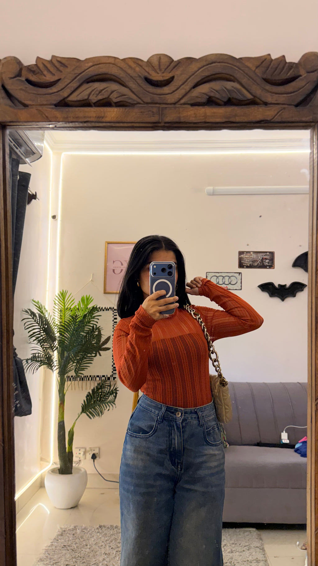 5 summer top mesh 28-32 bust
