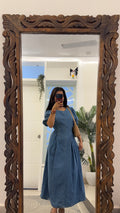 59 Summer dress upto bust 34 with back tie