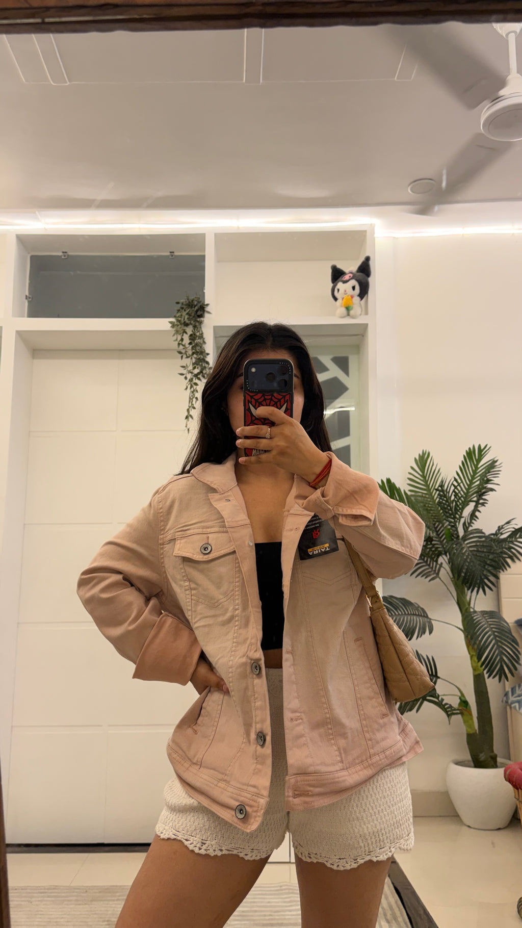 8 Denim Jacket upto bust 40/l:21 (L)