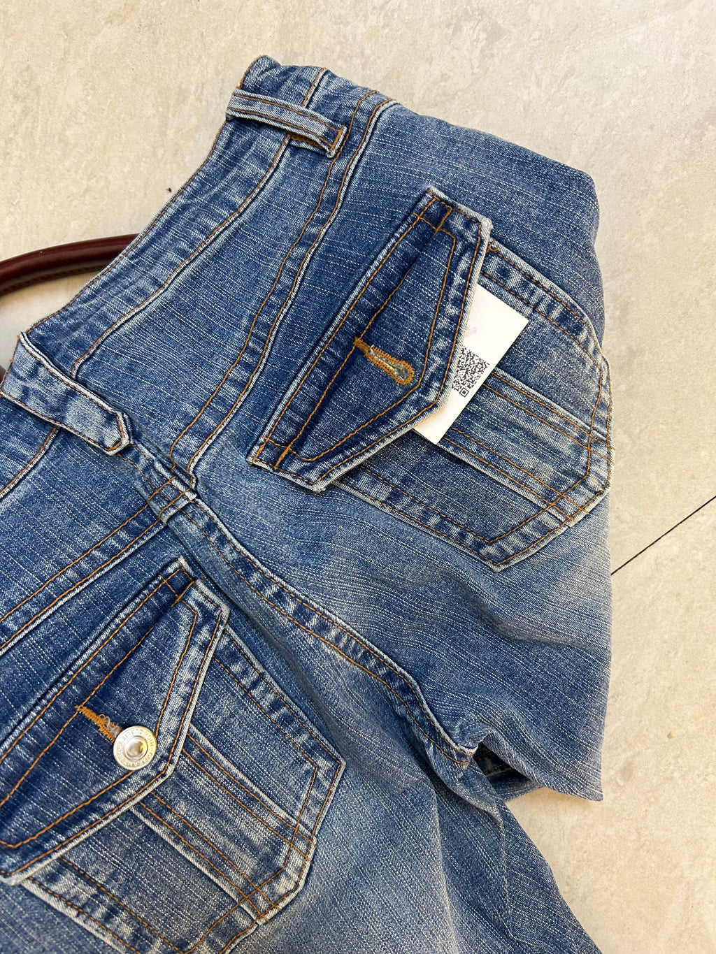 36) vintage jeans w:30/l:35/inceam:9/hips:34