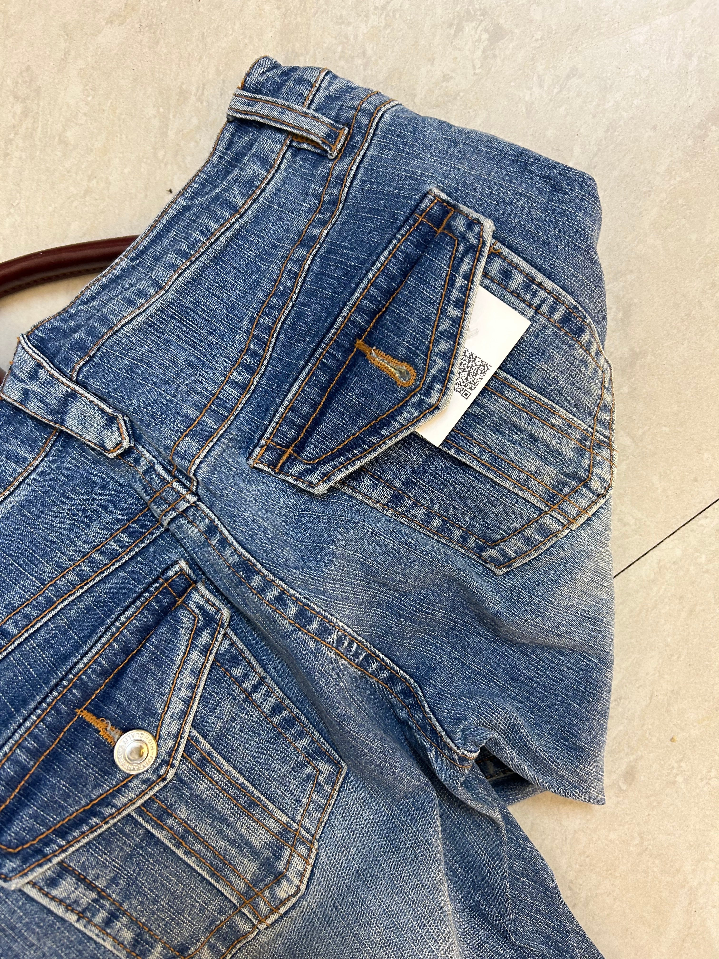 36) vintage jeans w:30/l:35/inceam:9/hips:34