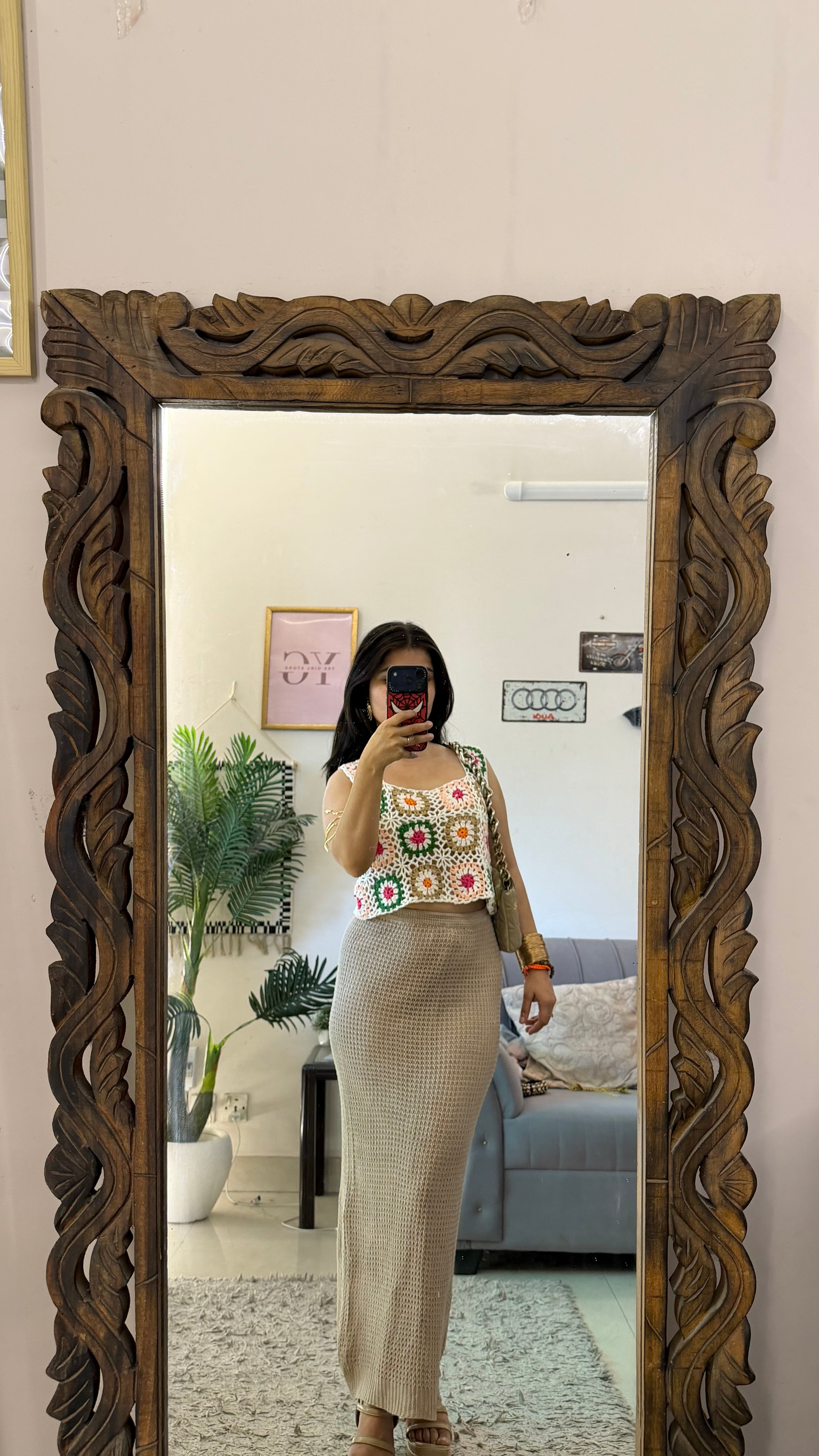 81 crochet skirt 24-28w/38L