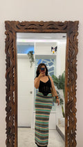 57 Summer Crochet Skirt 32-38 waist/l: 39