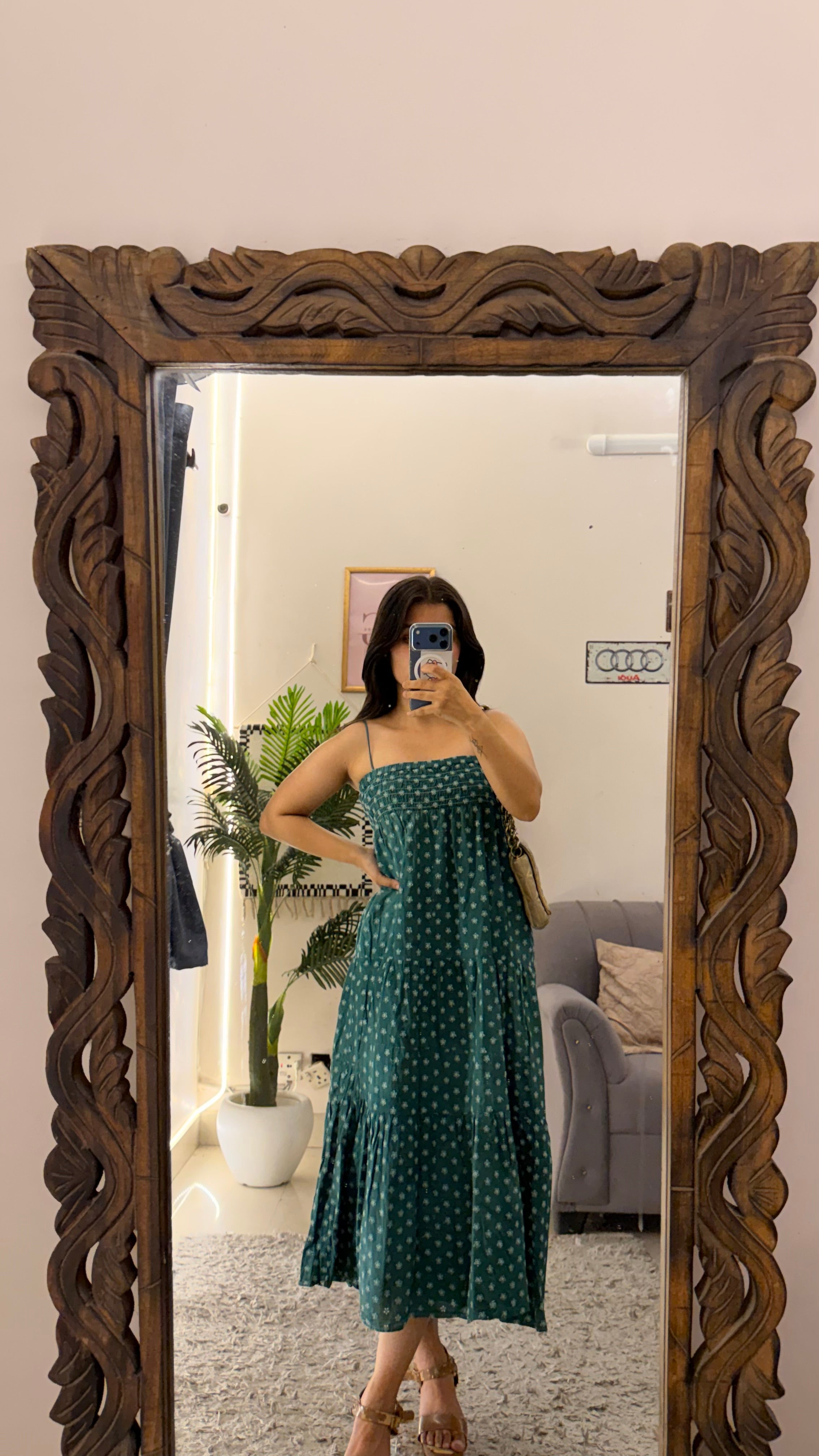 27 summer dress 30-32 bust/l:43