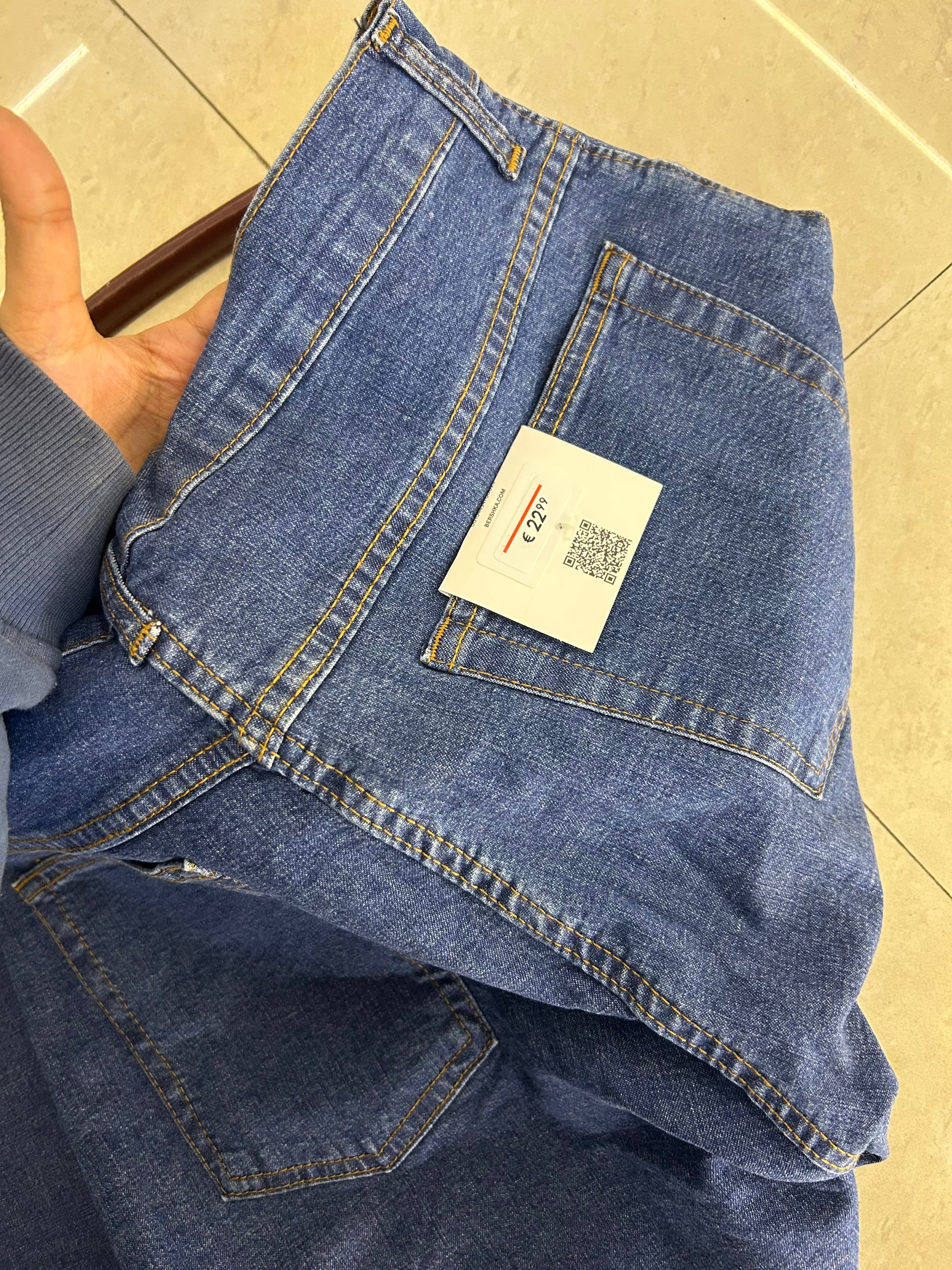 17) Vintage jeans waist:30/l:40/inceam:11/hips:40