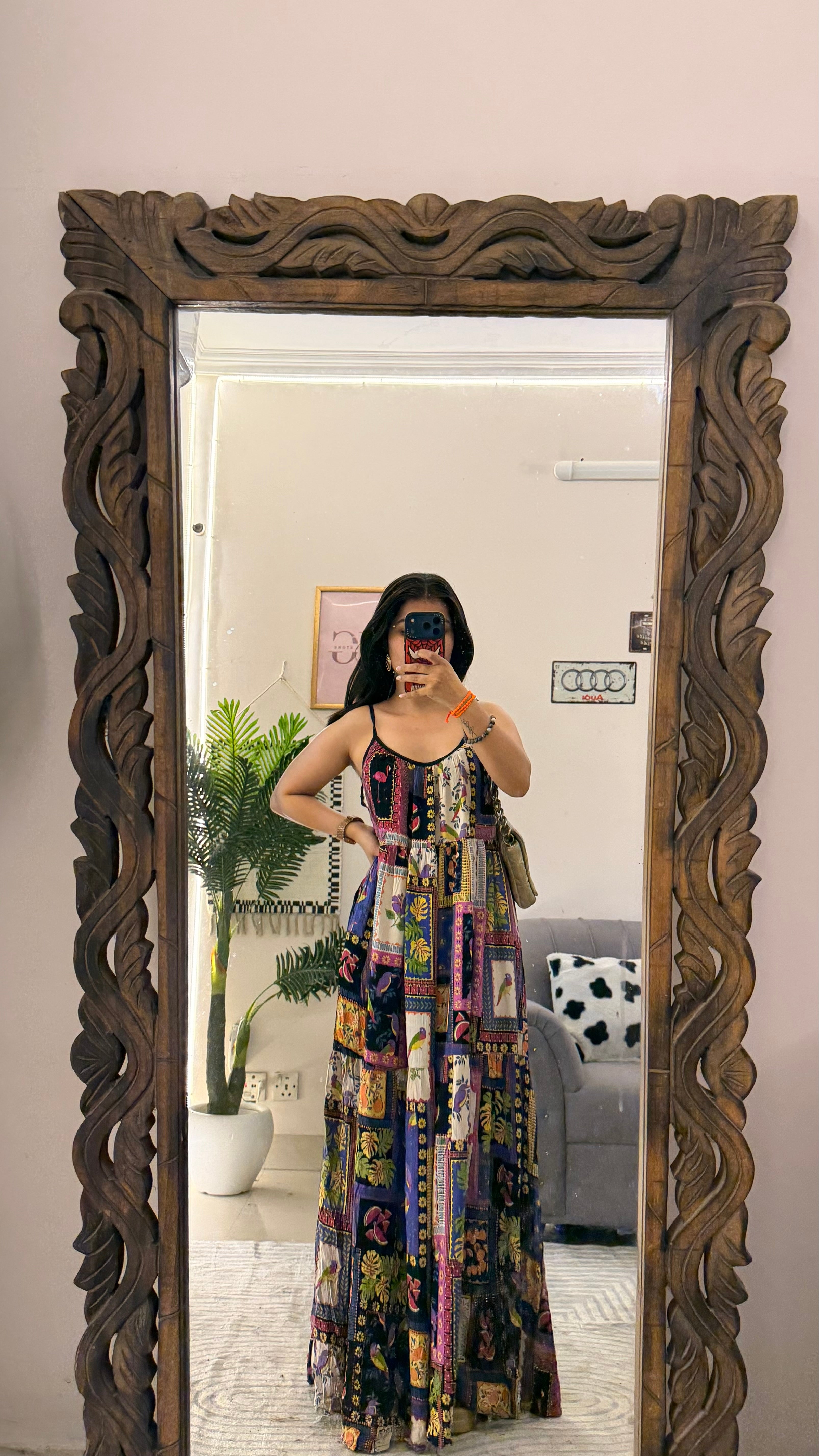 33 summer dress with pocket 32-36bust/52L