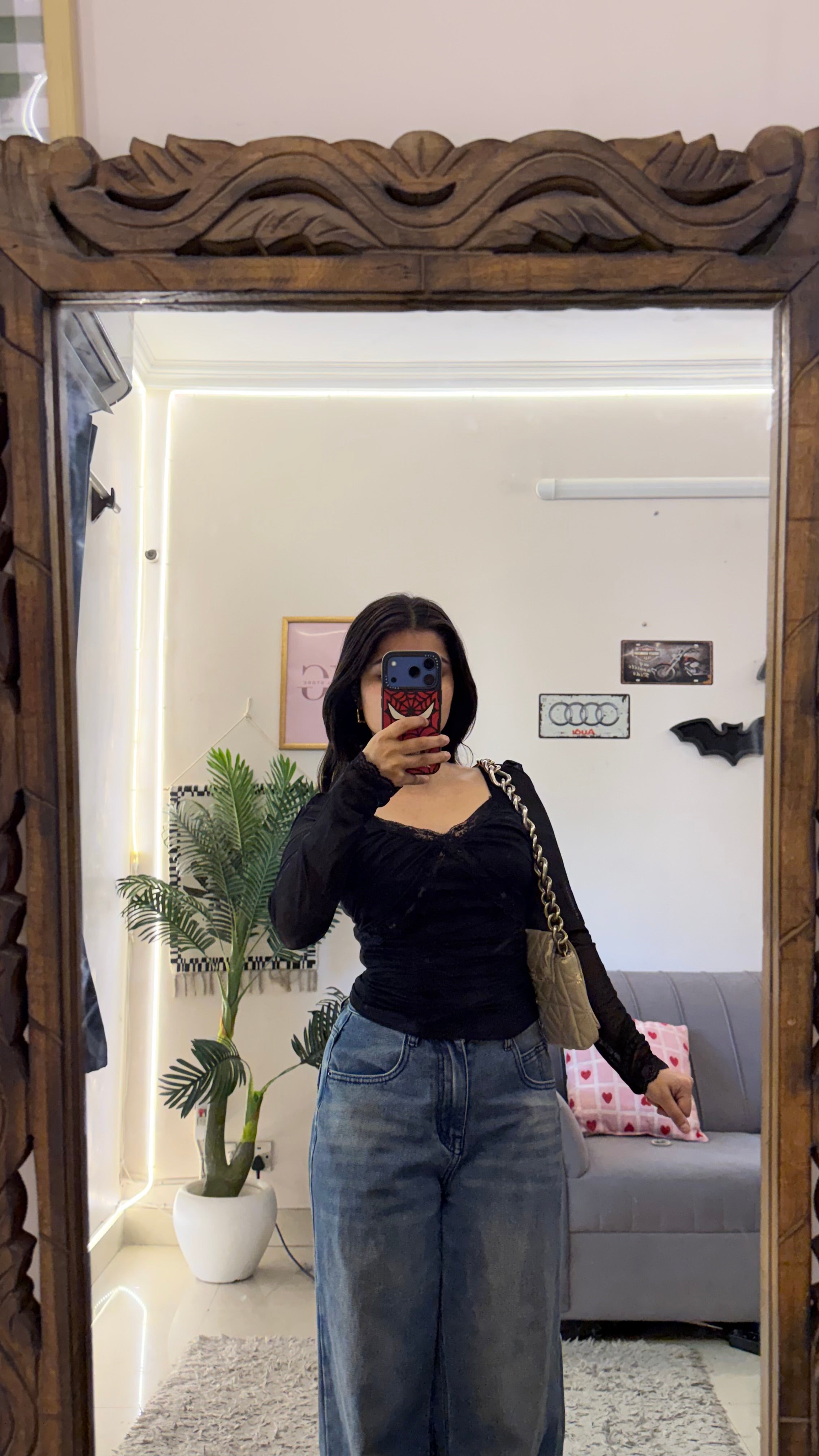 97 cute retro top 28-32 bust padded