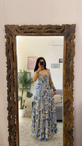 126 Elegant Summer Dress32-34bust/51L