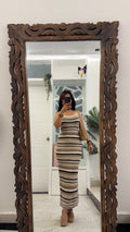 153 classy Bodycon dress 32-35 bust/51L