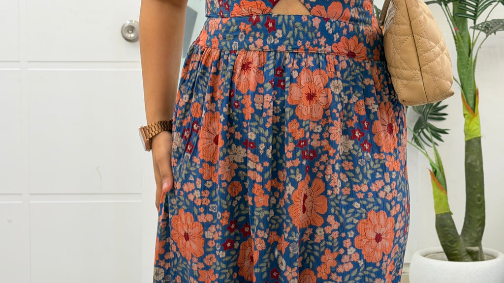 6 summer dress 30-35 bust/l:55