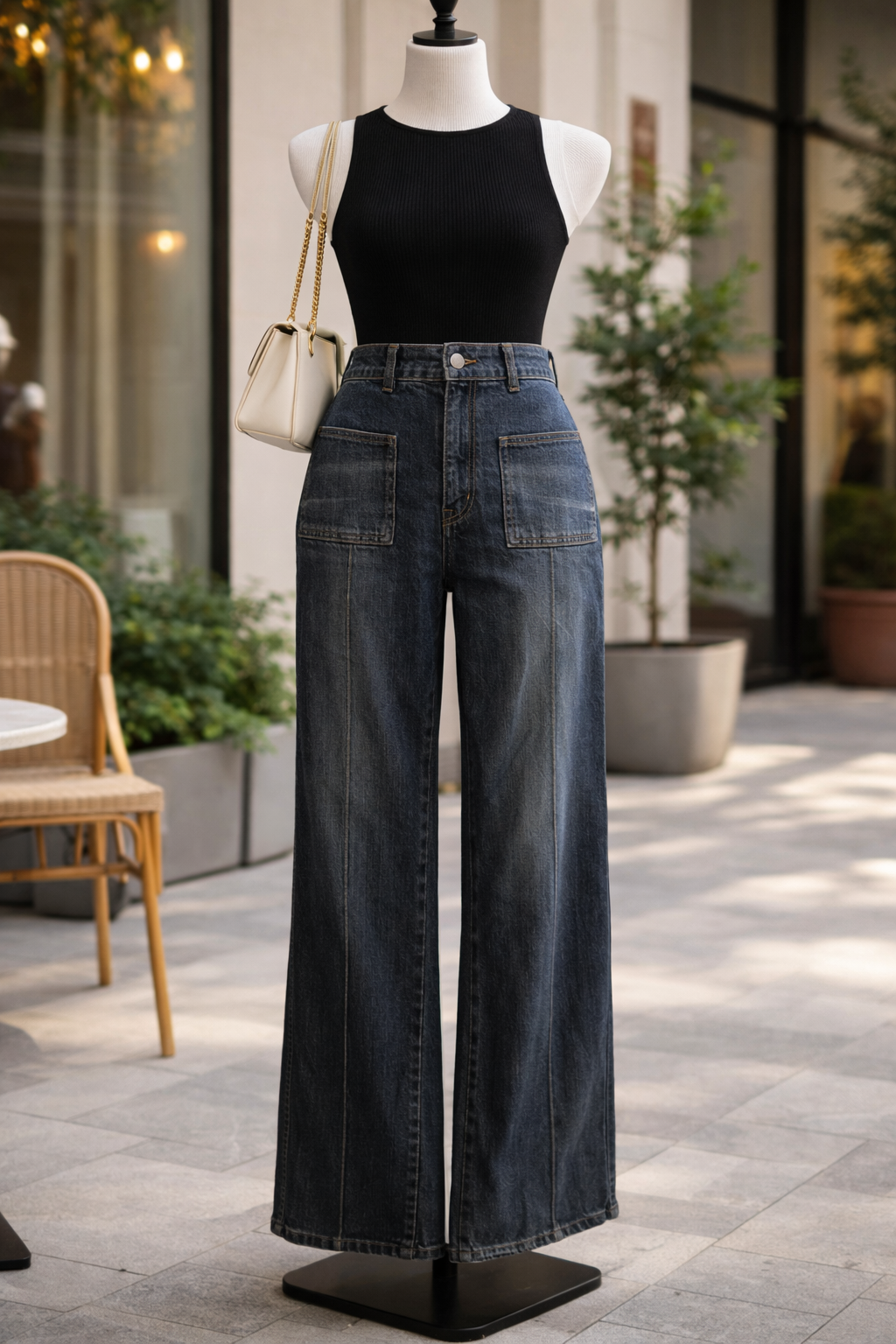 7) Vintage jeans waist:32/l:41/inceam:9/hips:38