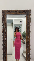 157 summer Bodycon dress ZARA L (32-36bust/50L)