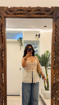 85 summer top 34-36 bust