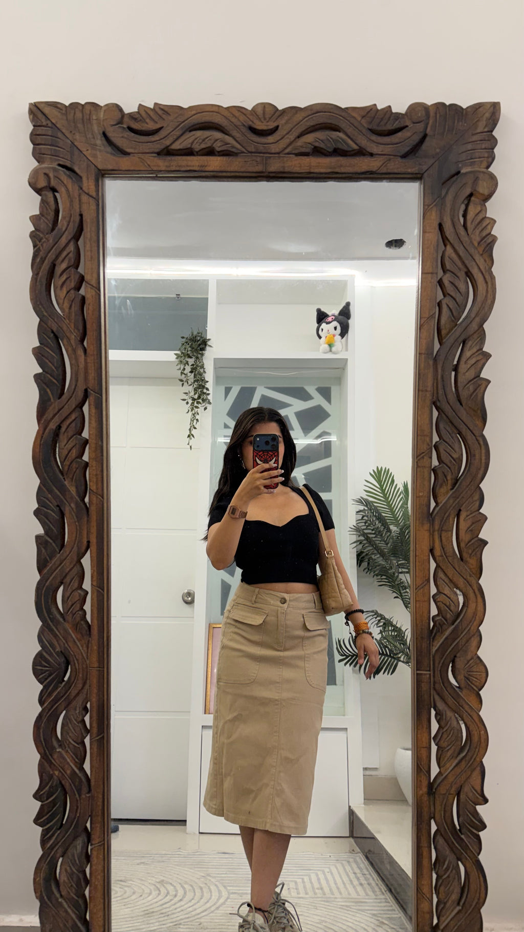 68 Denim Skirt 28 waist/l:29