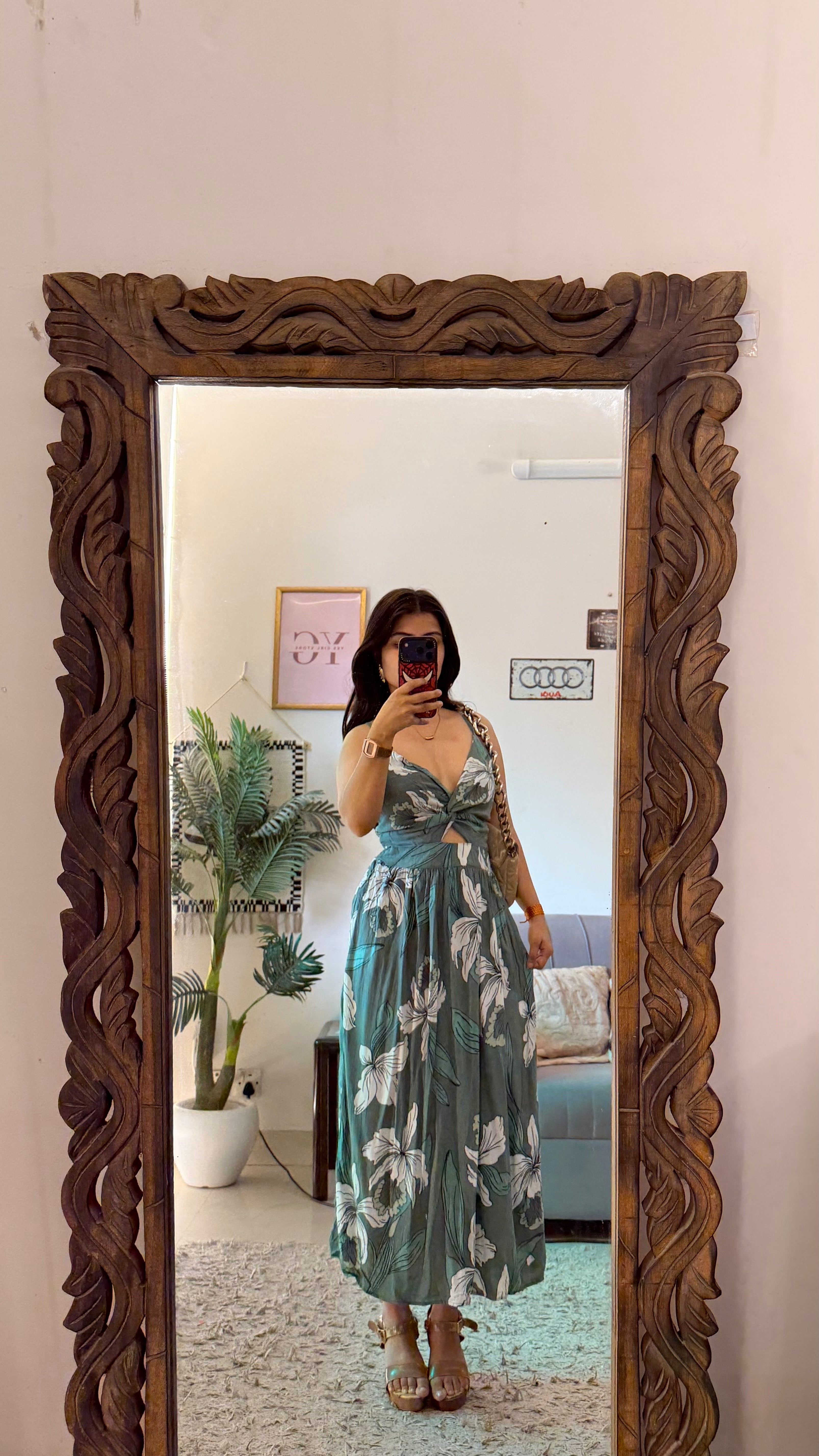 162 classy summer dress bust28-32/47L