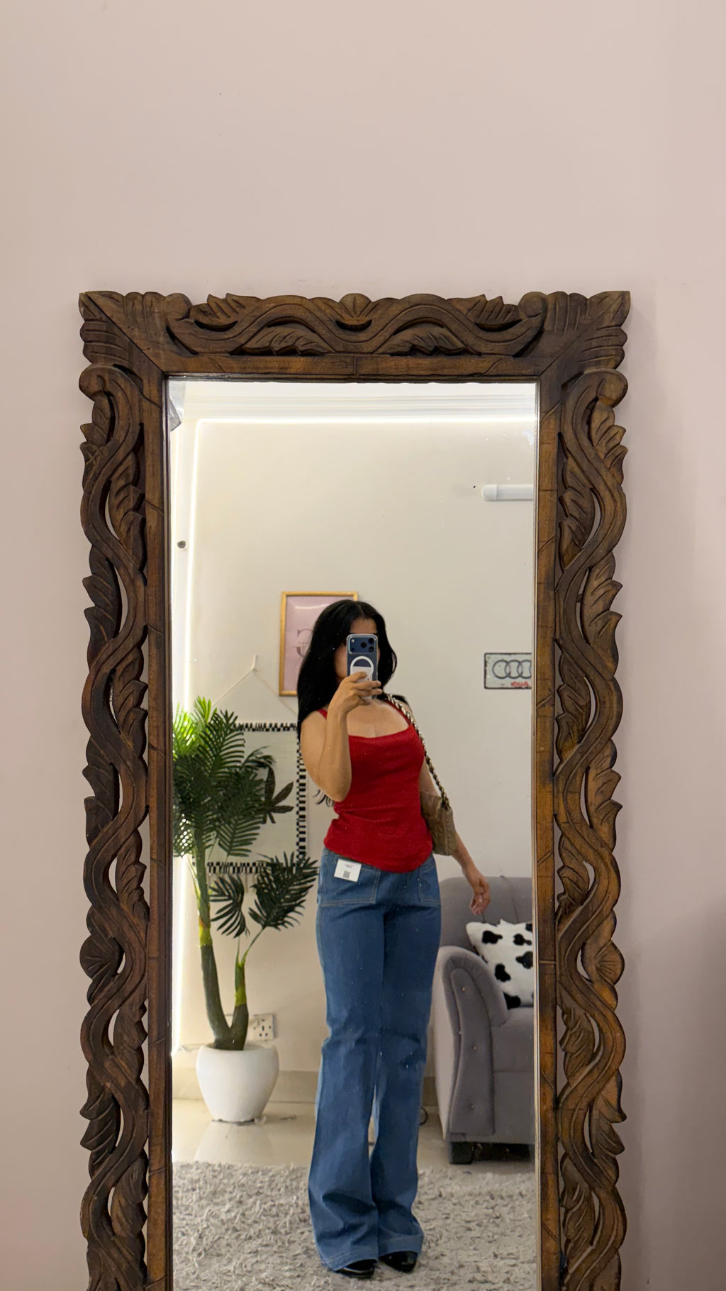 23 Pinterest Jeans W28/L39/Hips36/Thighs20/Raise9