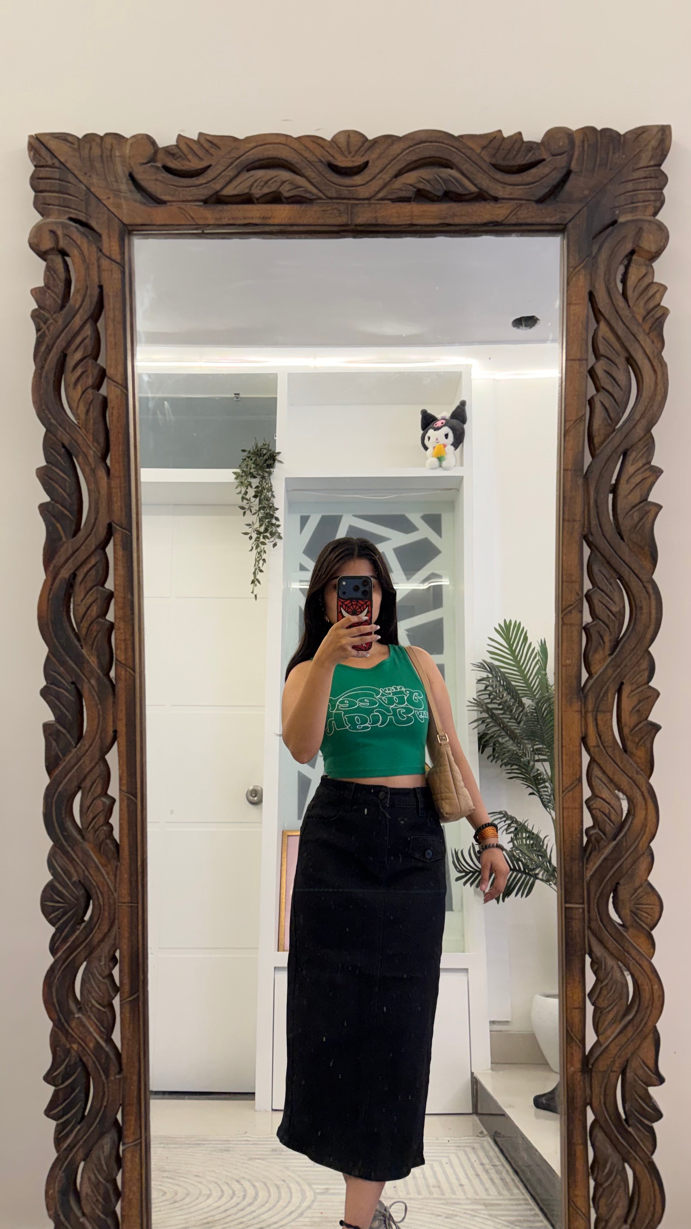 44 Denim Skirt 28 waist/l:30