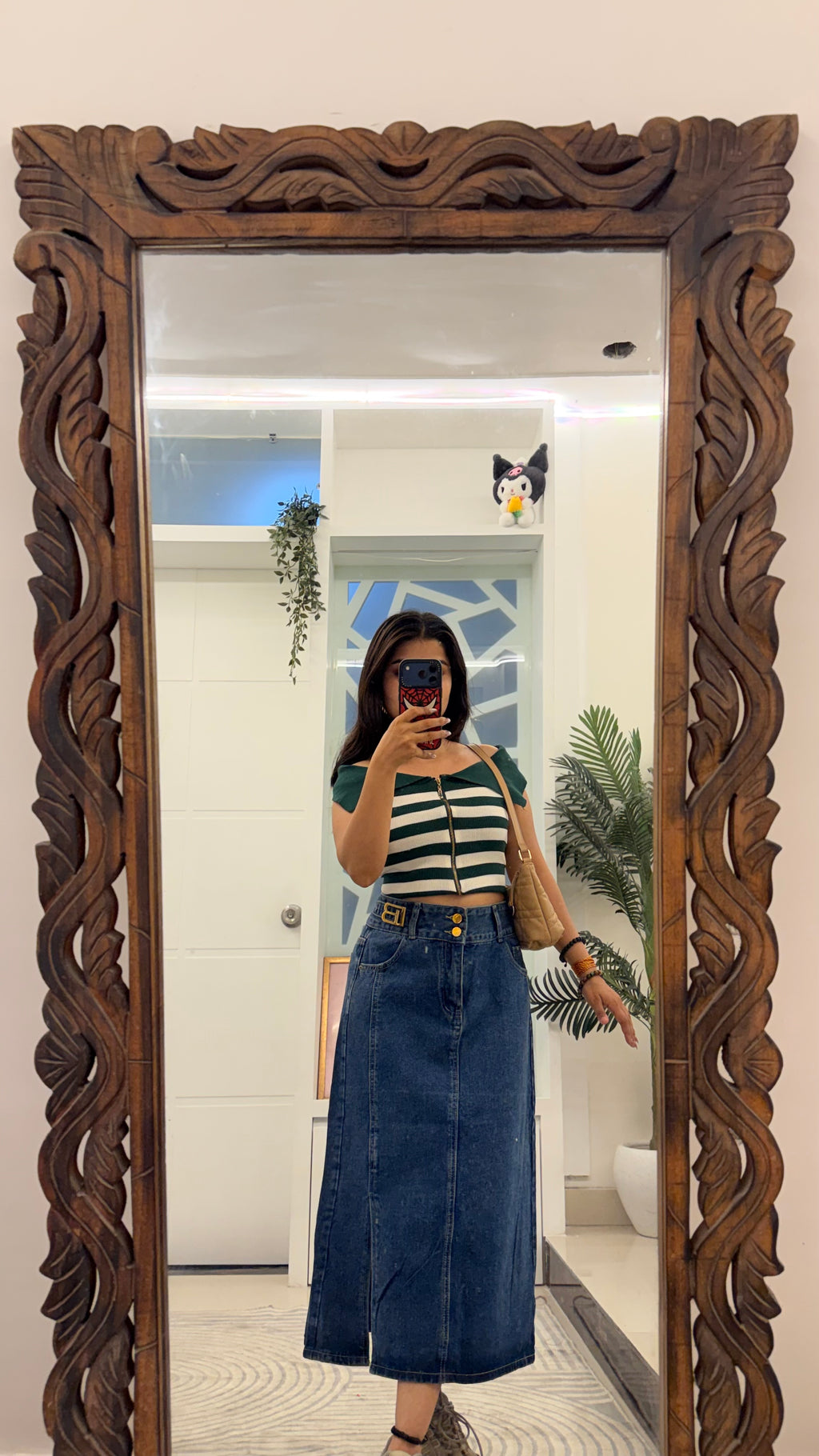 2 Pinterest Denim Skirt 31 waist/l:30