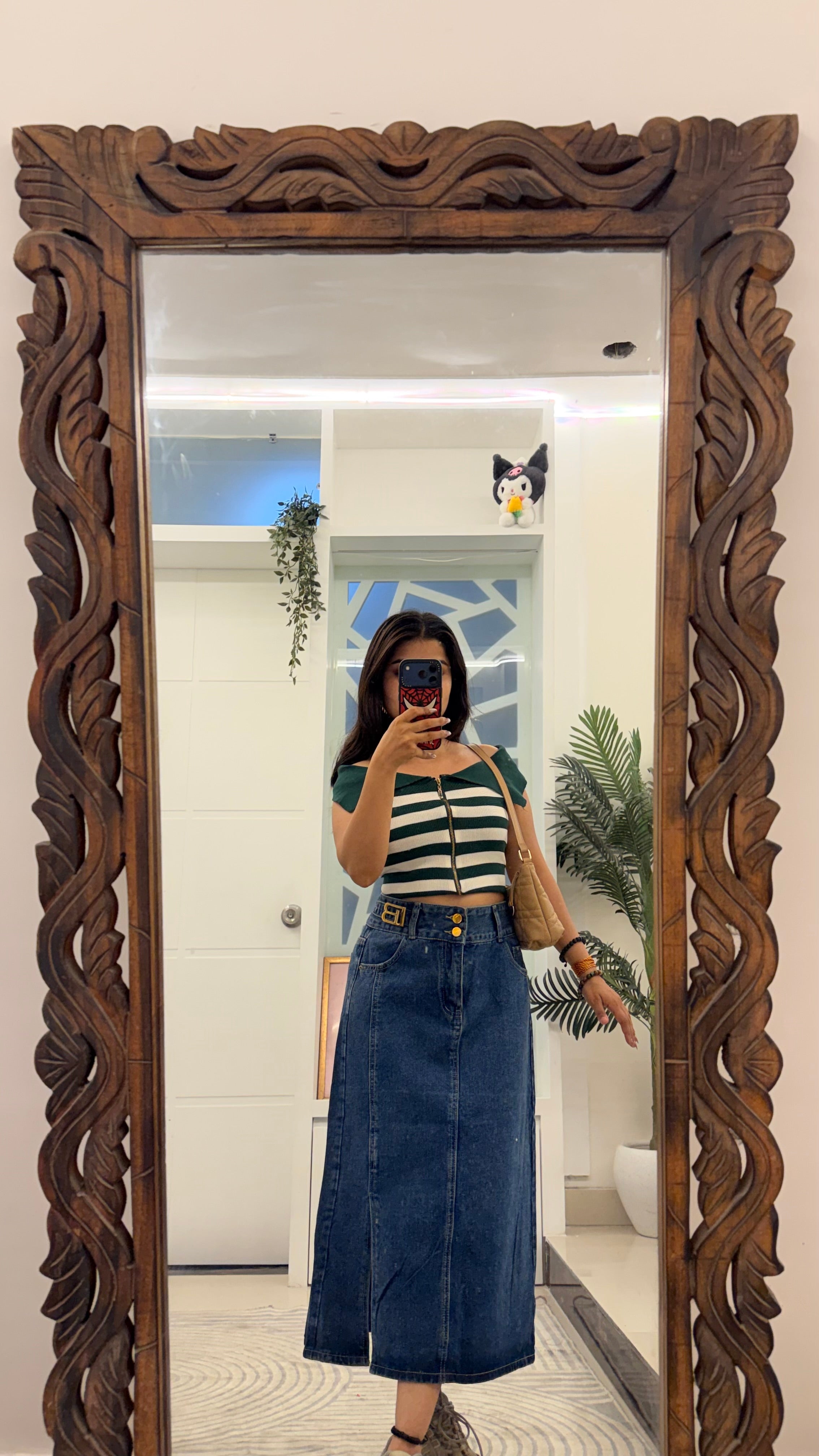 2 Pinterest Denim Skirt 31 waist/l:30