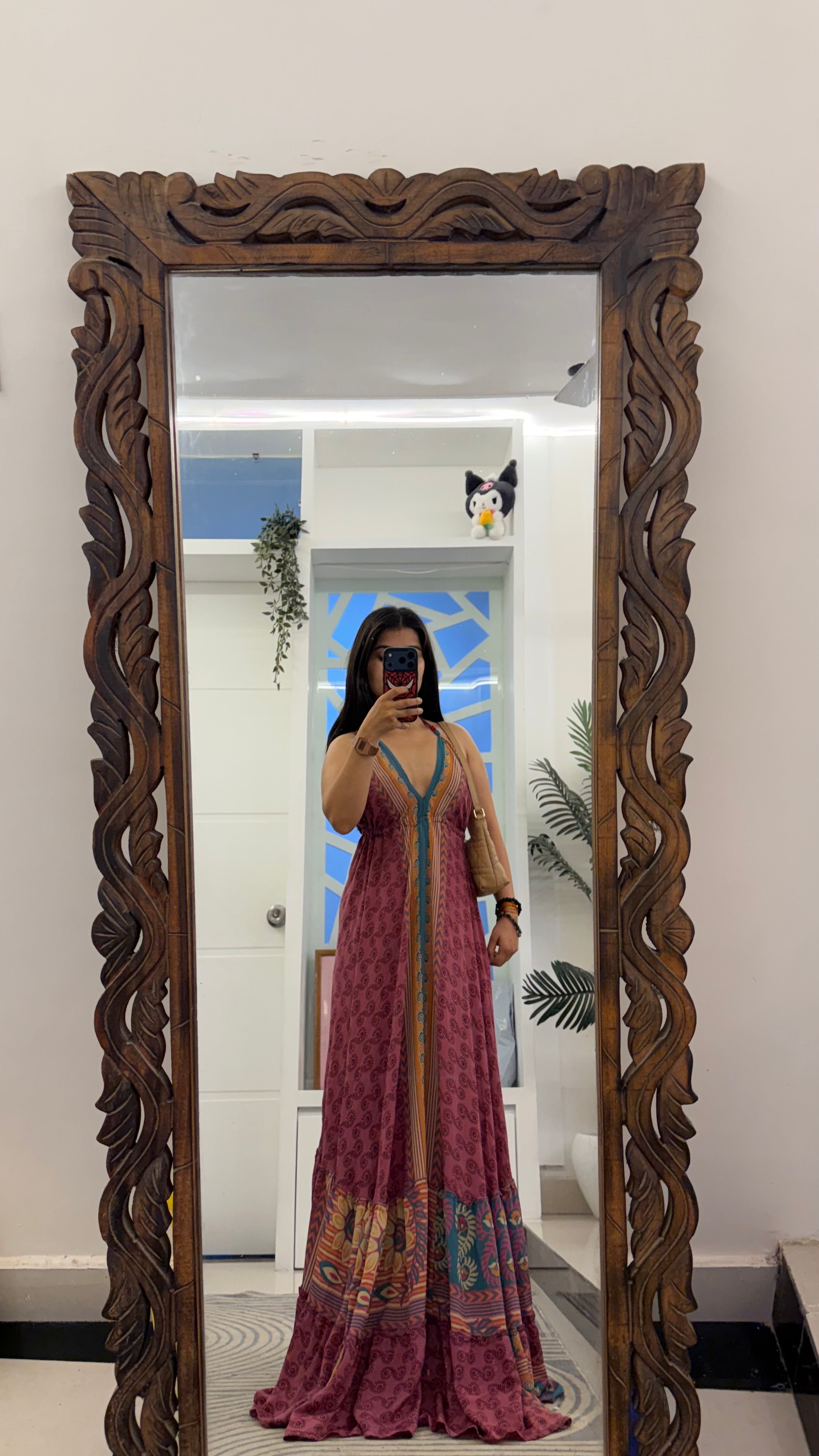 47 classy dress free size upto 36 bust
