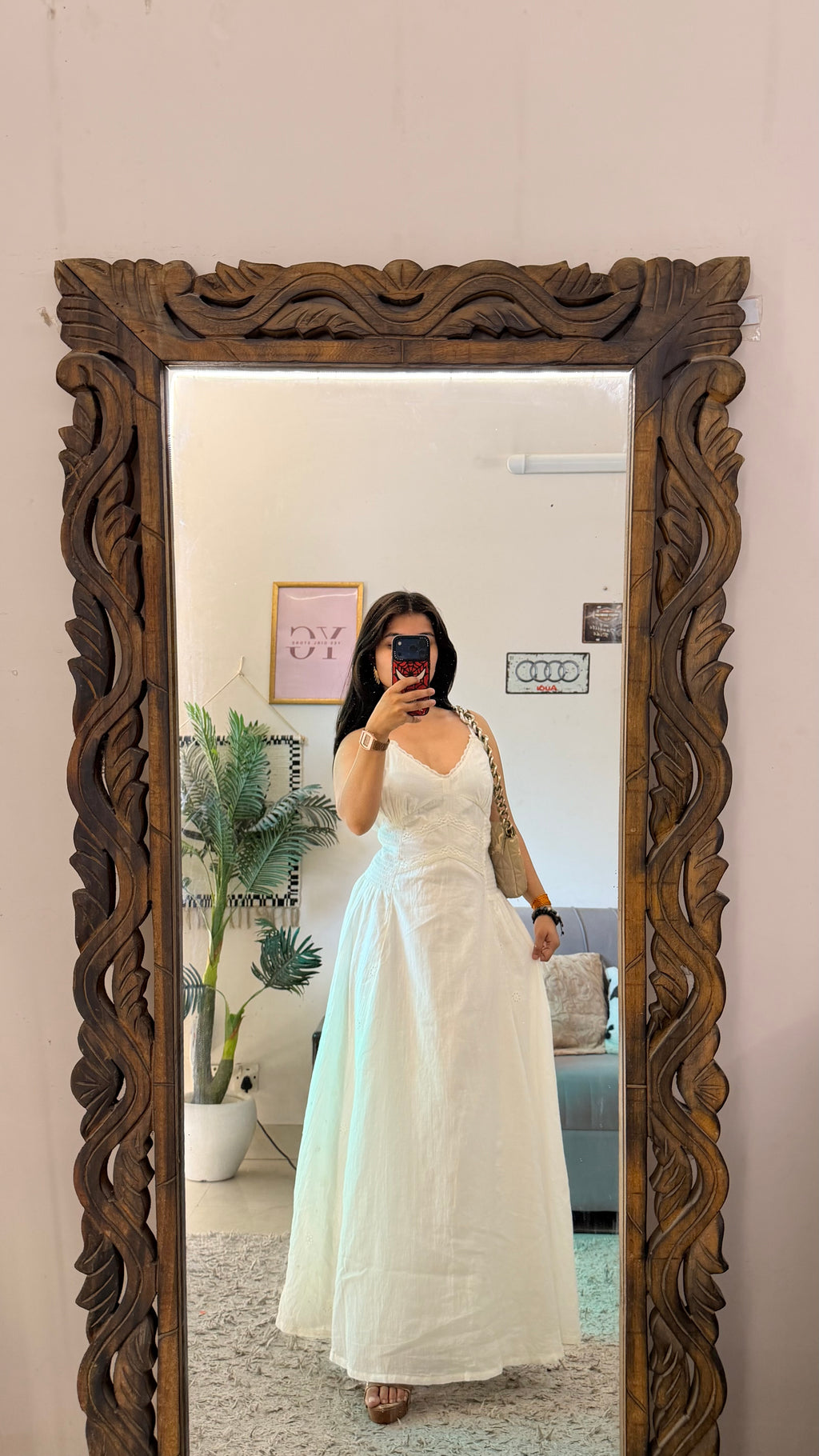 156 classy summer dress bust34-36/50L