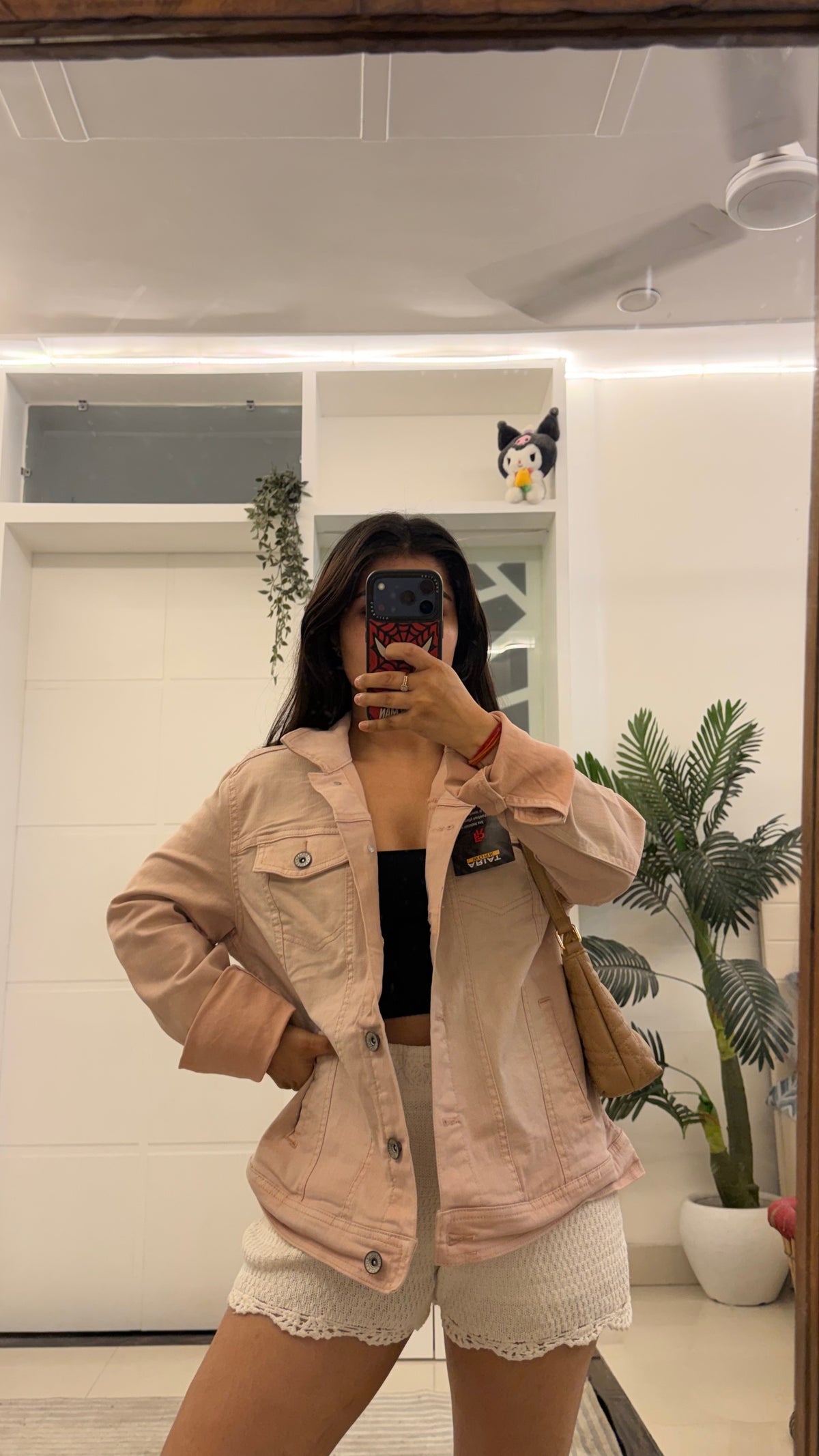8 Denim Jacket upto bust 40/l:21 (L)