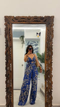 86 Summer jumpsuit 30-36 bust/l:53