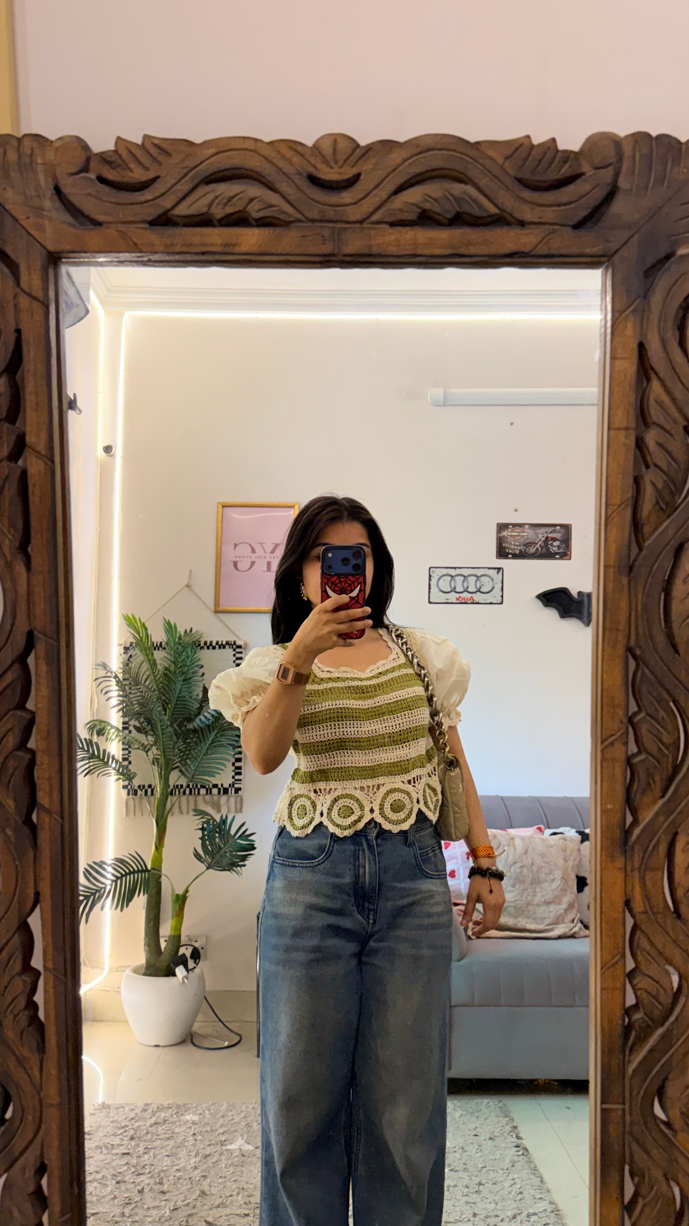 103 Cute Retro Top 32-35 bust